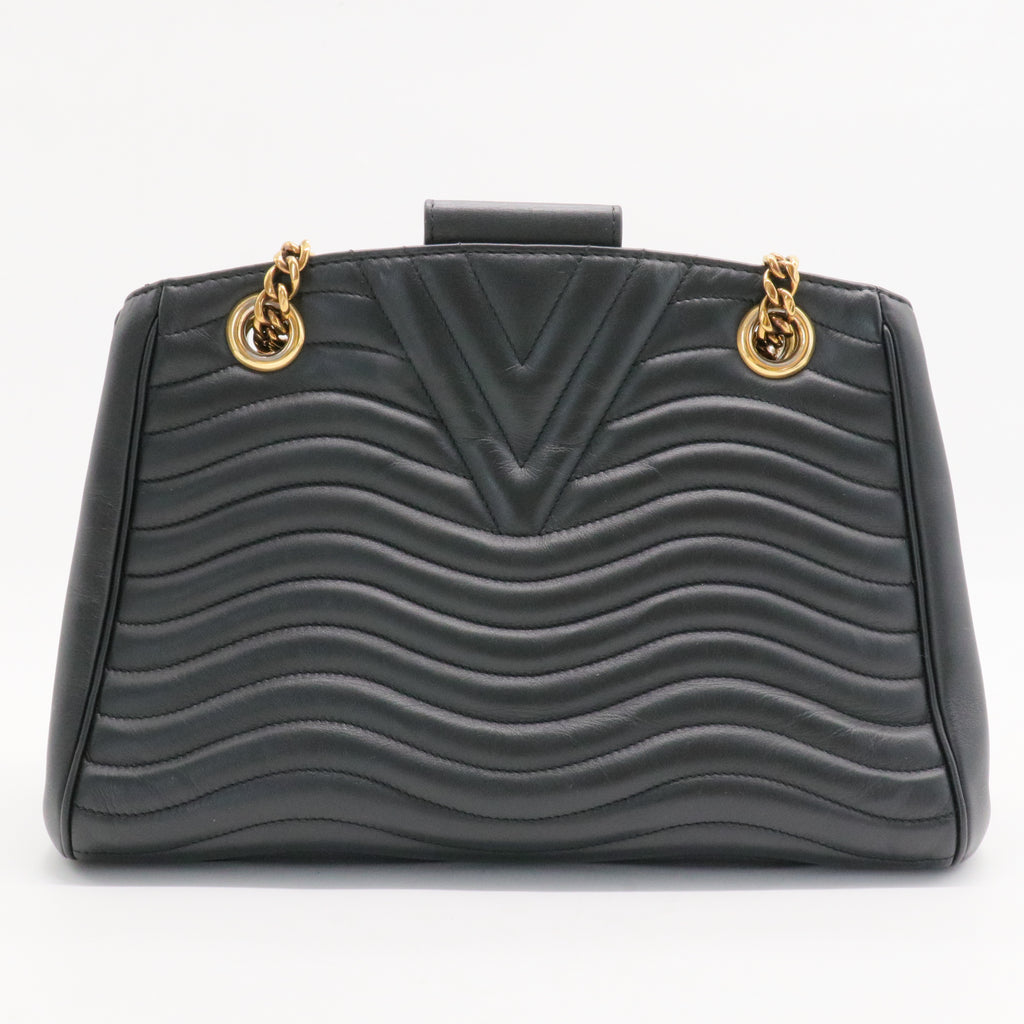 New Wave Chain Tote Quilted Leather