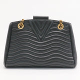 New Wave Chain Tote Quilted Leather