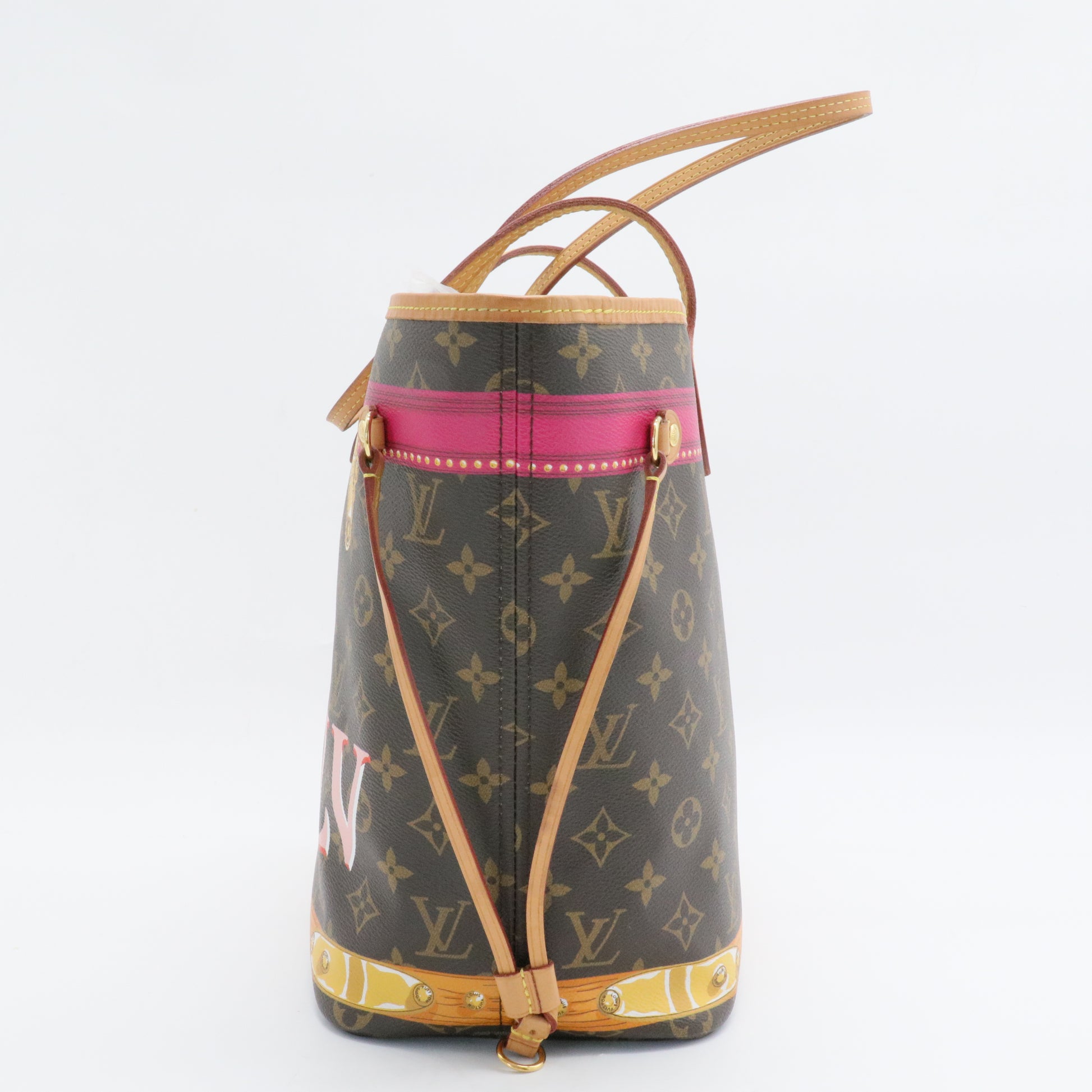 Neverfull NM Tote Limited Edition Summer Trunks Monogram Canvas MM B5383