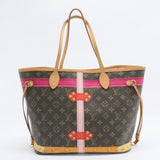 Neverfull NM Tote Limited Edition Summer Trunks Monogram Canvas MM