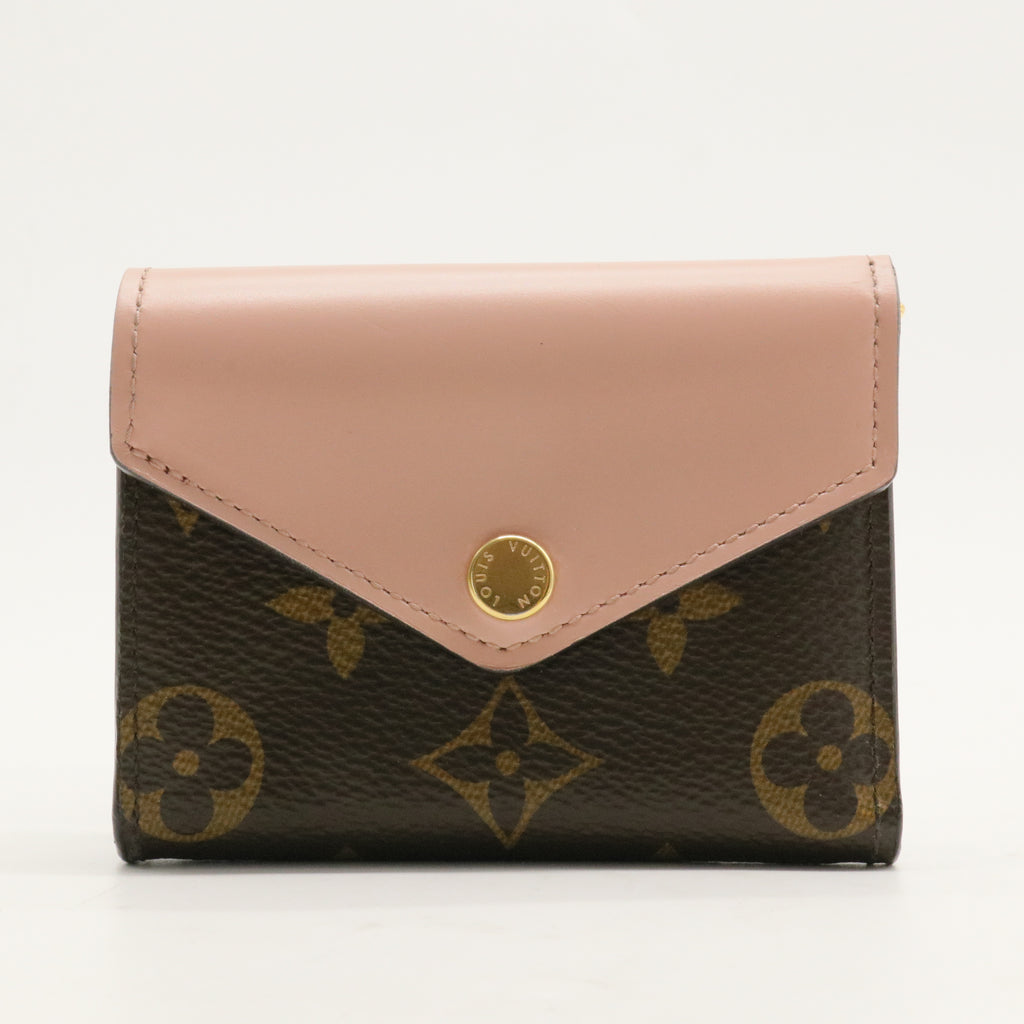 Monogram Zoe Wallet Rose Ballerine