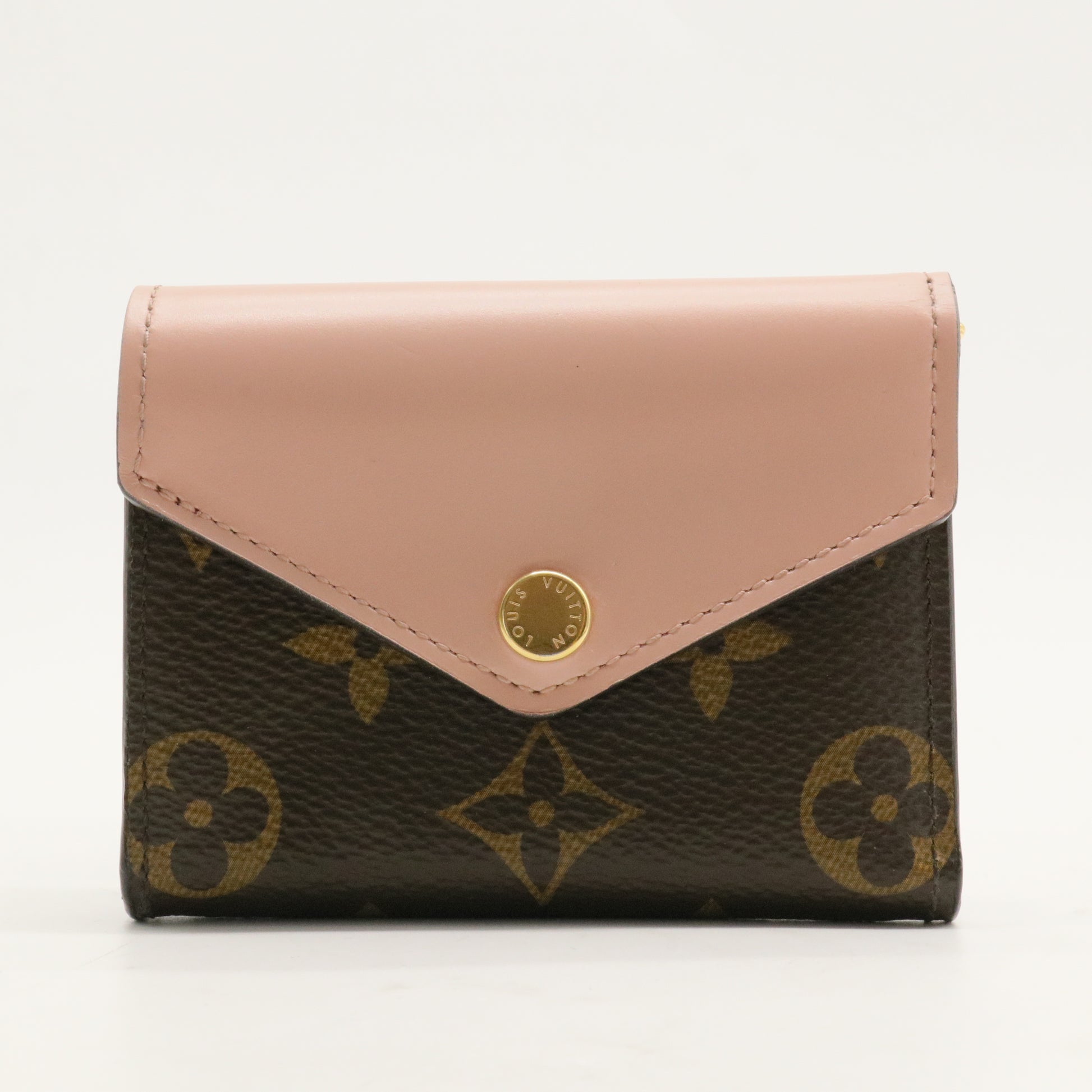 Monogram Zoe Wallet Rose Ballerine