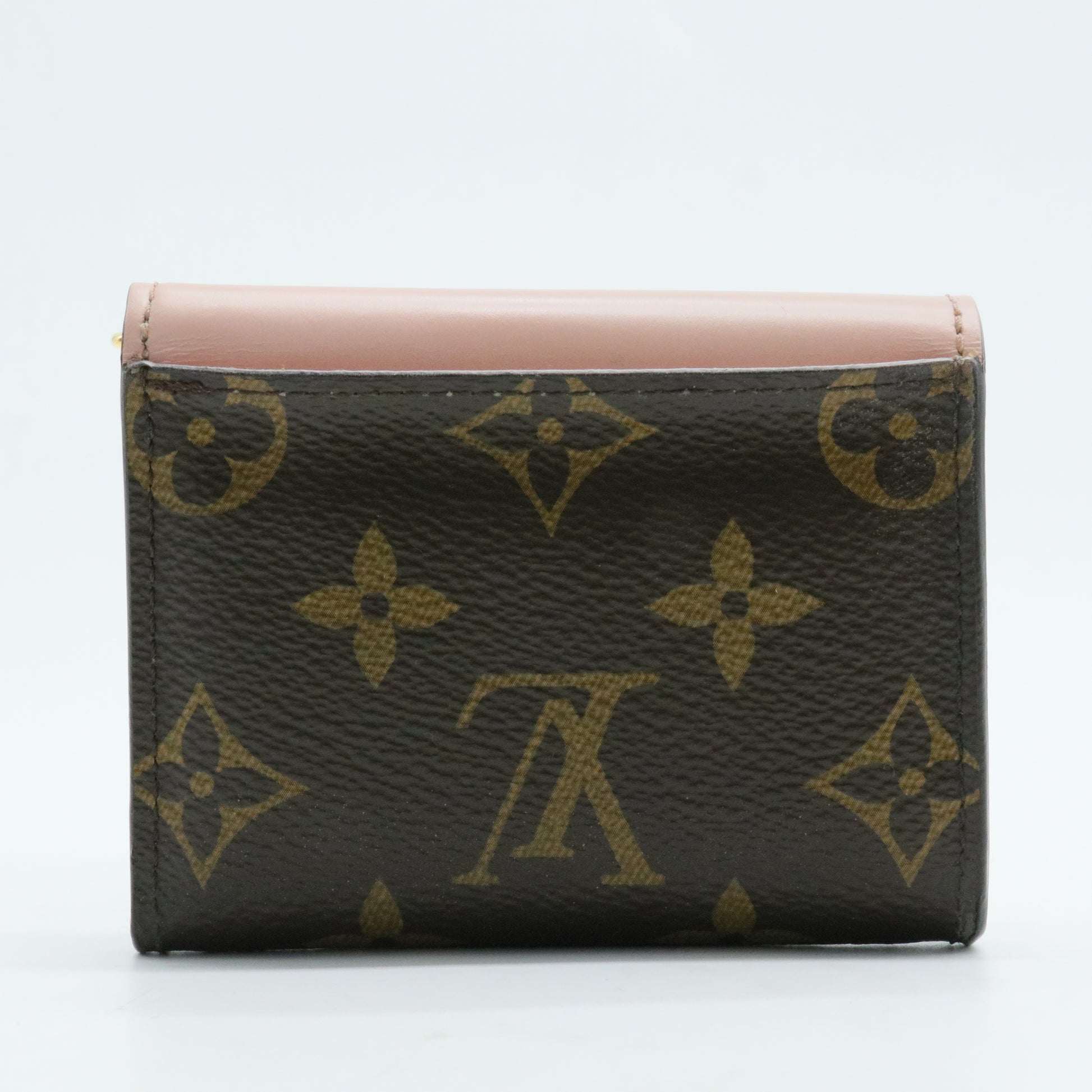 Monogram Zoe Wallet Rose Ballerine