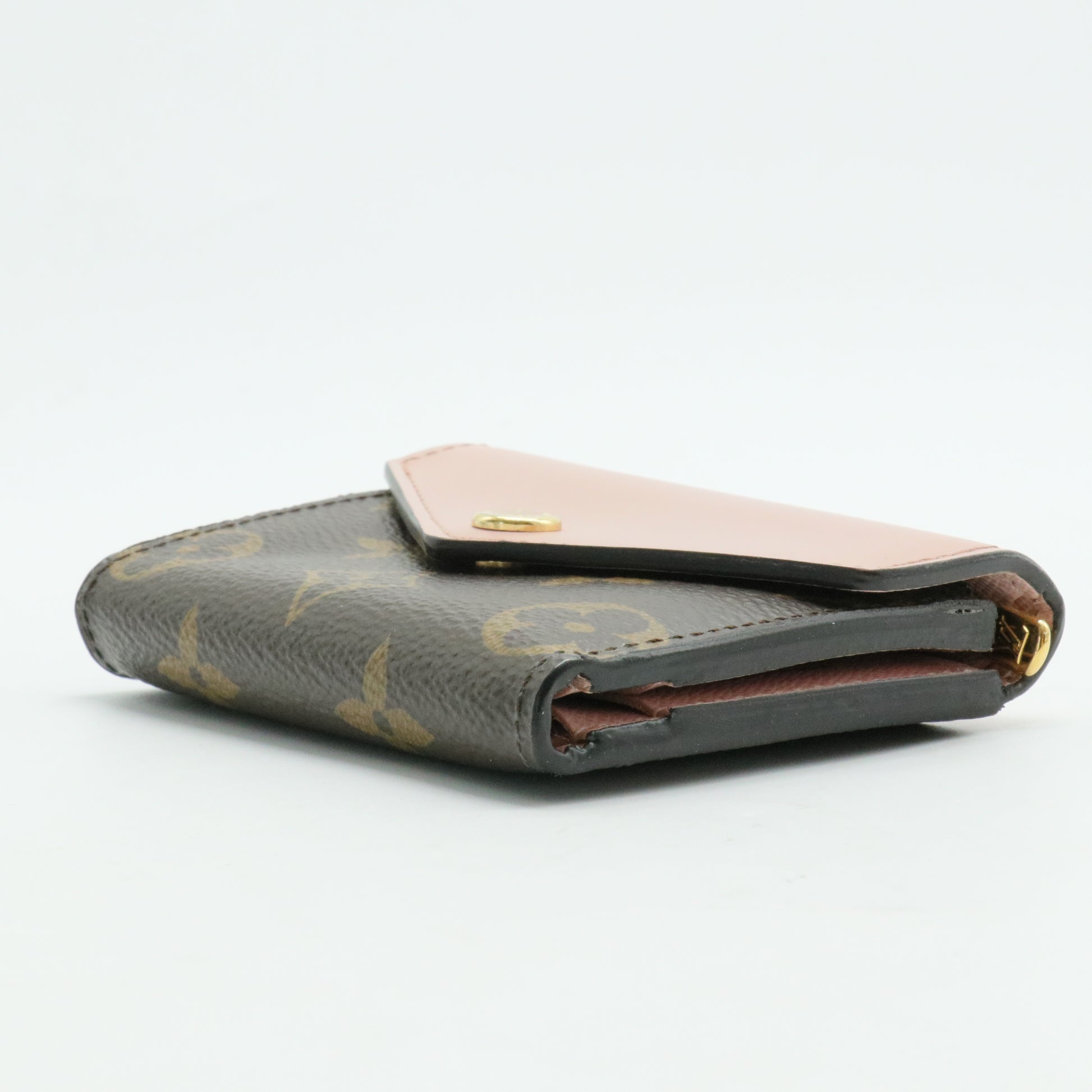 Monogram Zoe Wallet Rose Ballerine