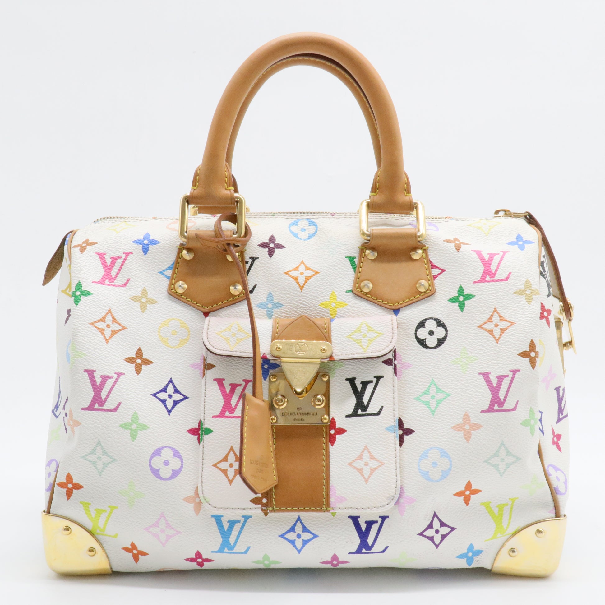Speedy Handbag Monogram Multicolor 30