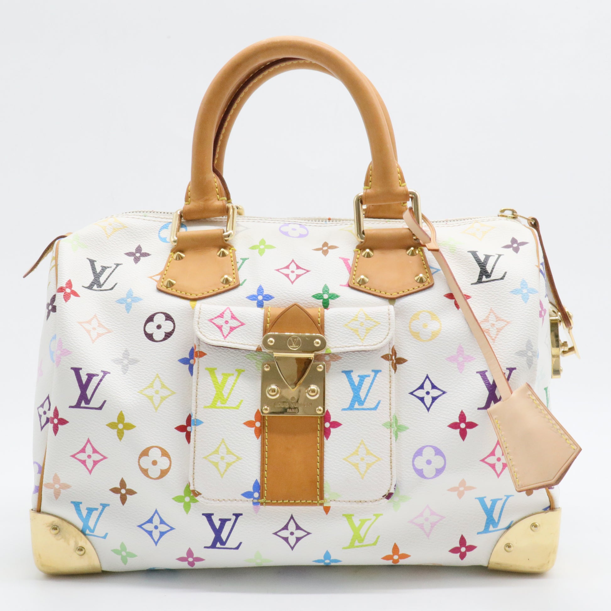 Speedy Handbag Monogram Multicolor 30