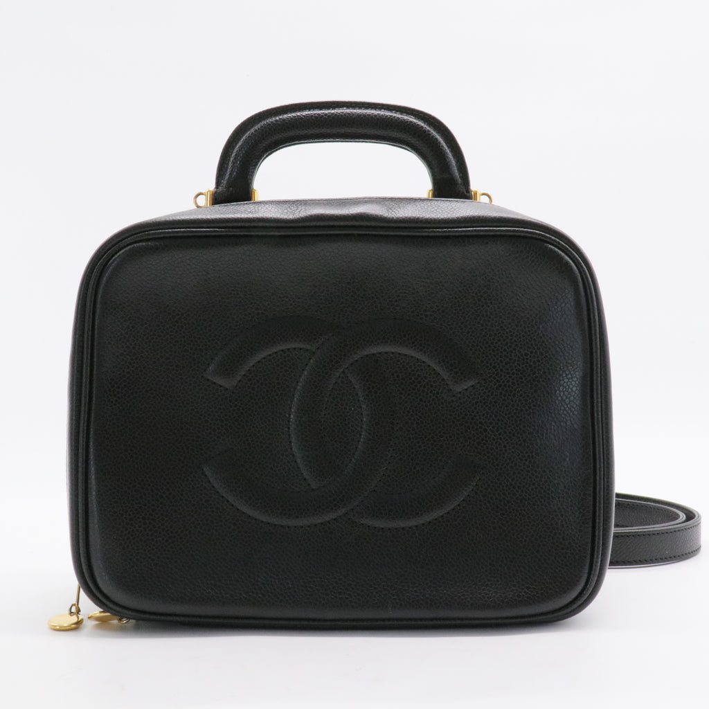Caviar Timeless CC Vanity Case Black