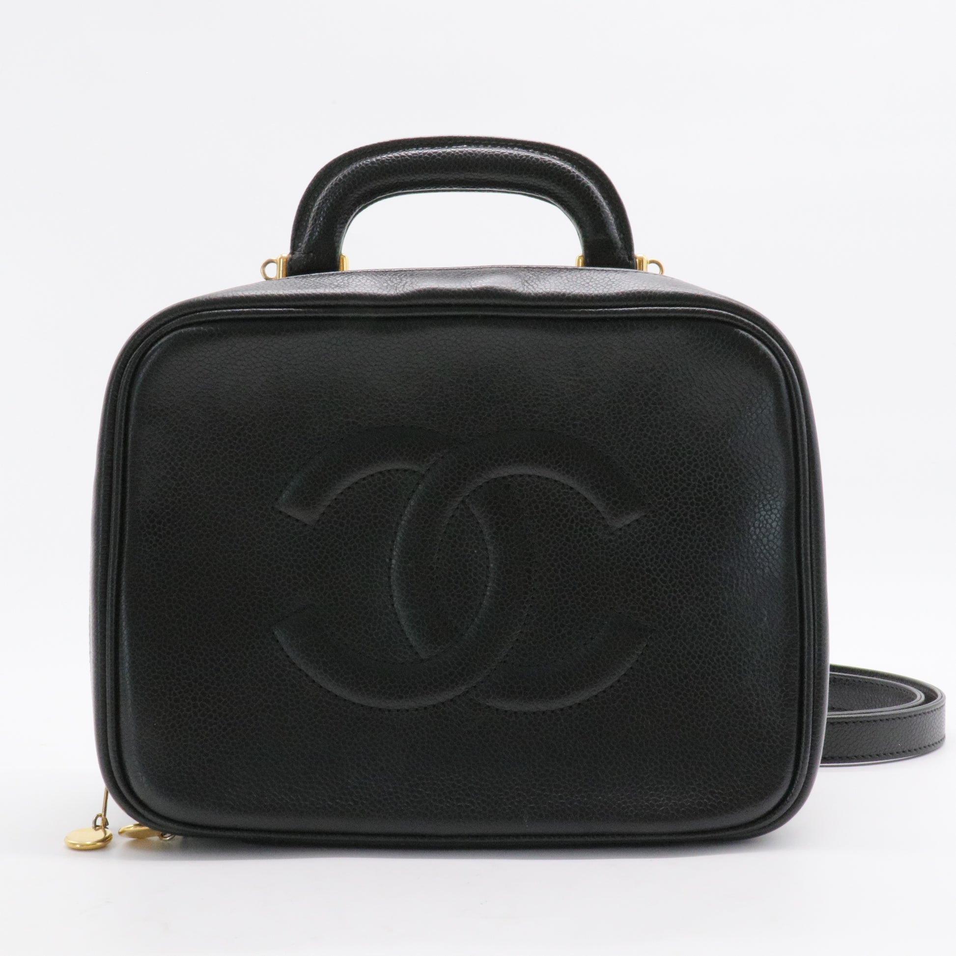Caviar Timeless CC Vanity Case Black