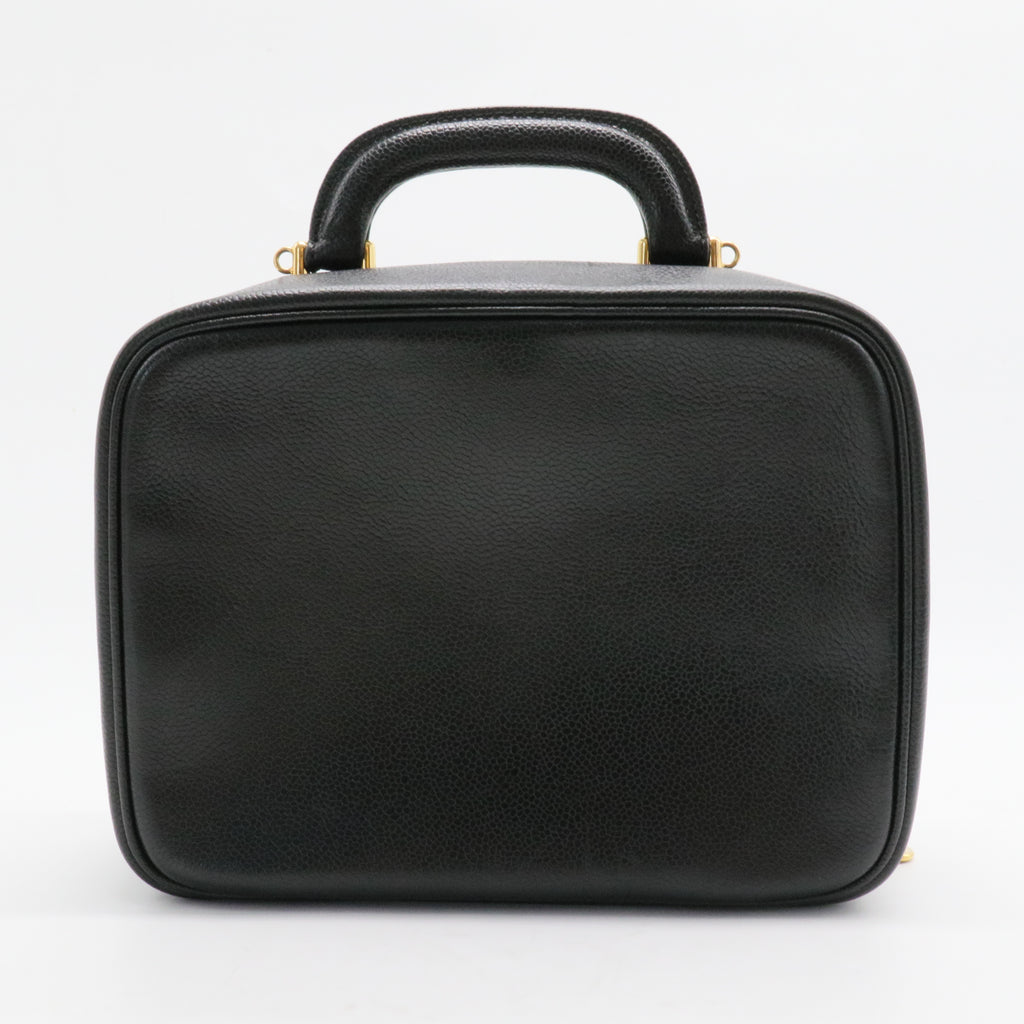 Caviar Timeless CC Vanity Case Black