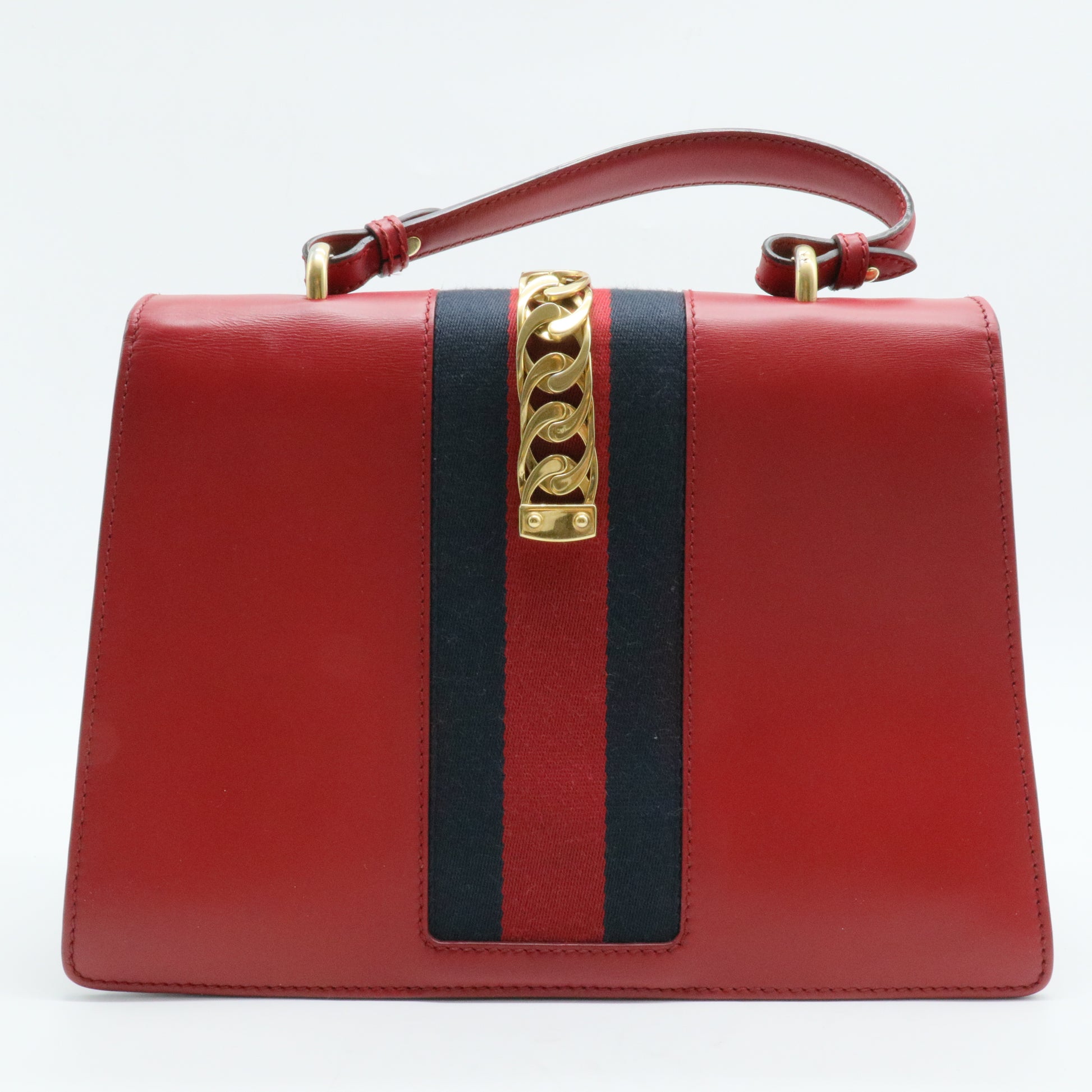 Sylvie Top Handle Bag Leather Medium