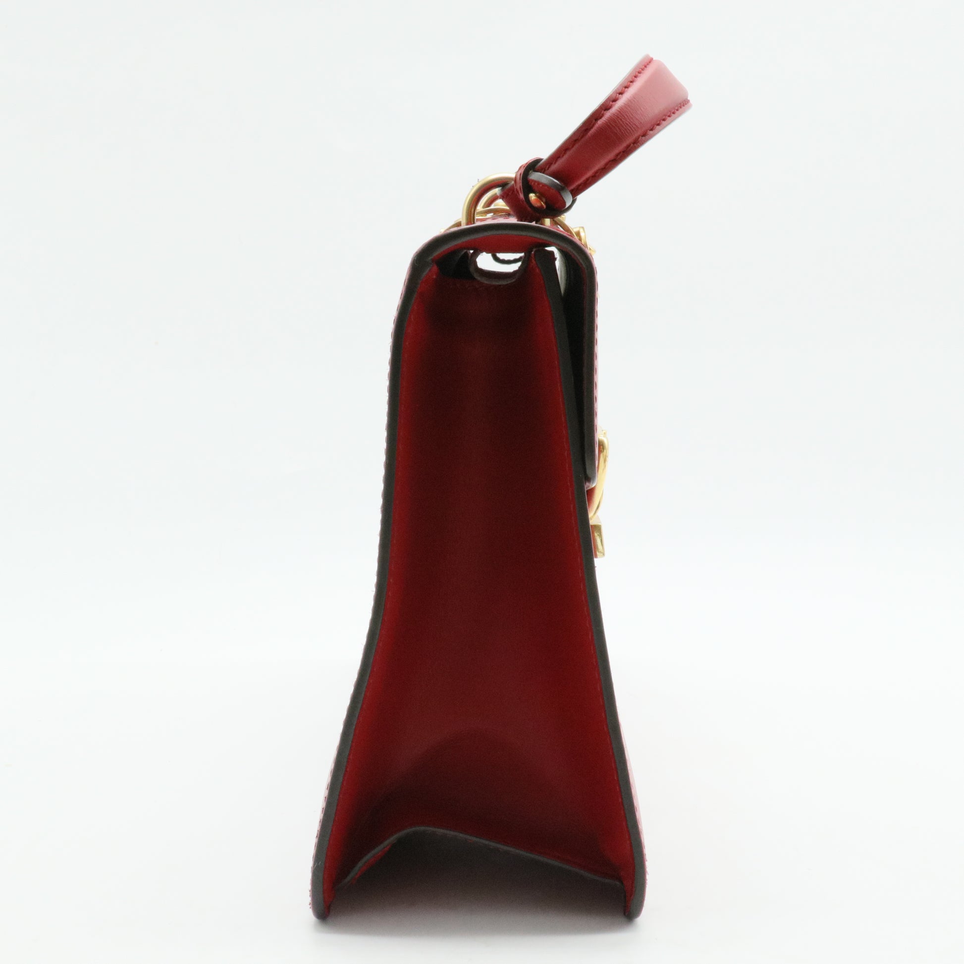 Sylvie Top Handle Bag Leather Medium