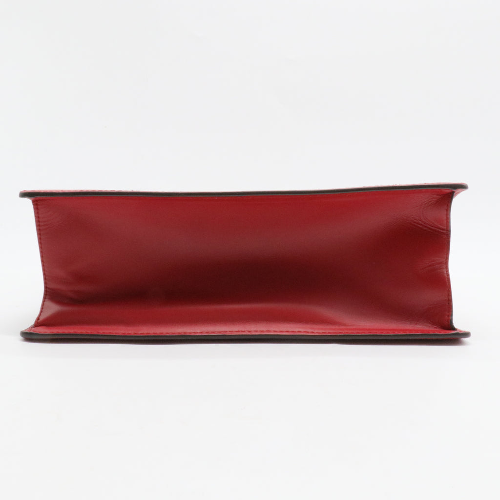 Sylvie Top Handle Bag Leather Medium