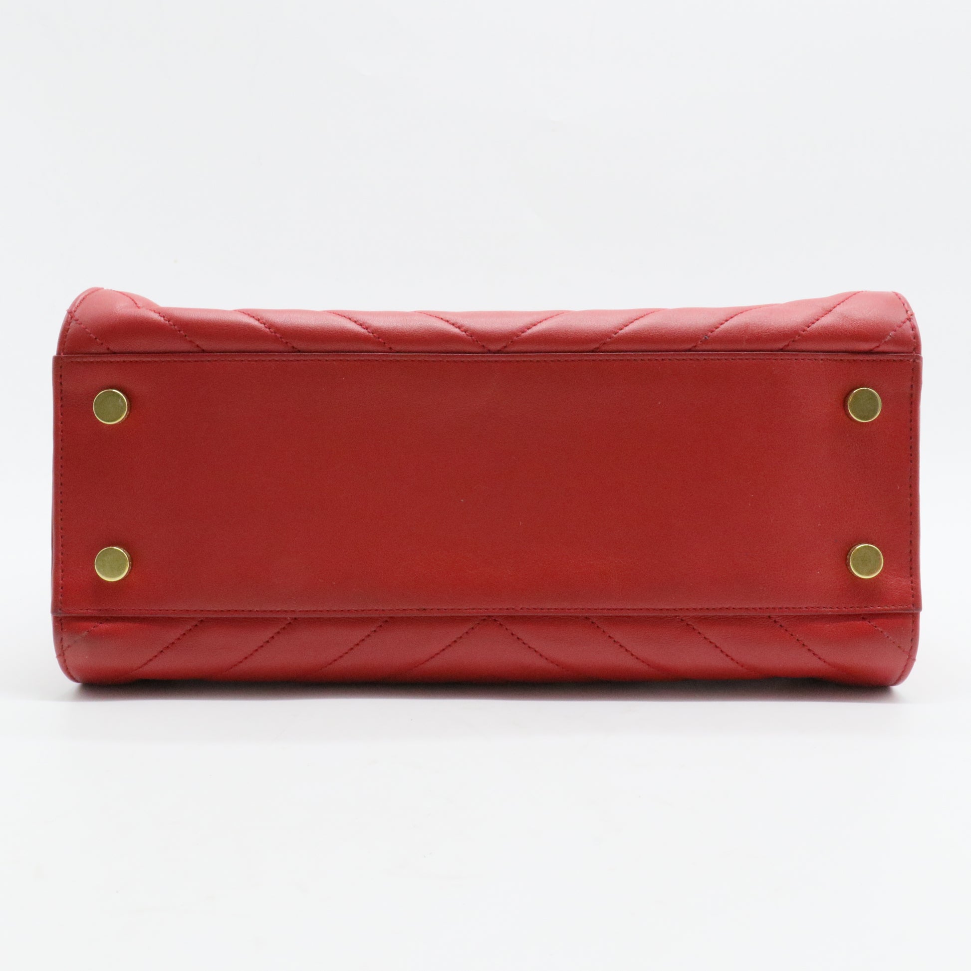 Monogram Cabas Matelasse Chevron Leather Small