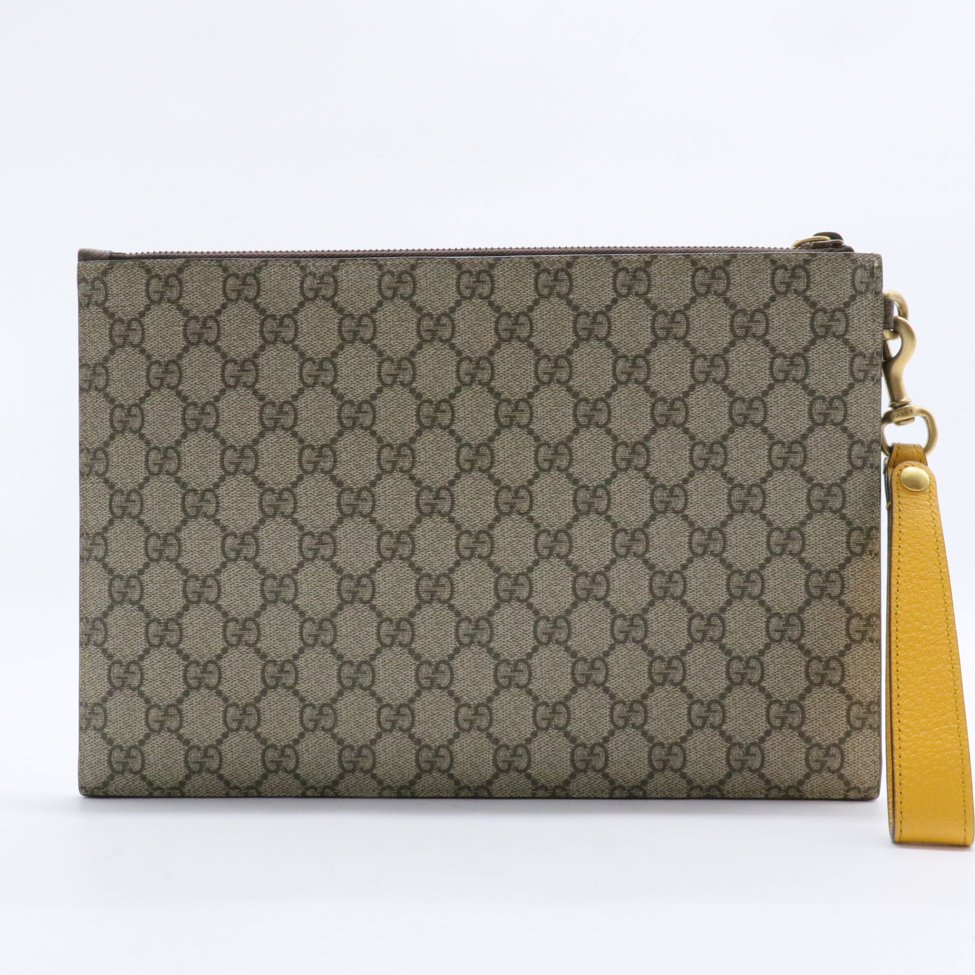 Neo Vintage Wristlet Pouch GG Coated Canvas