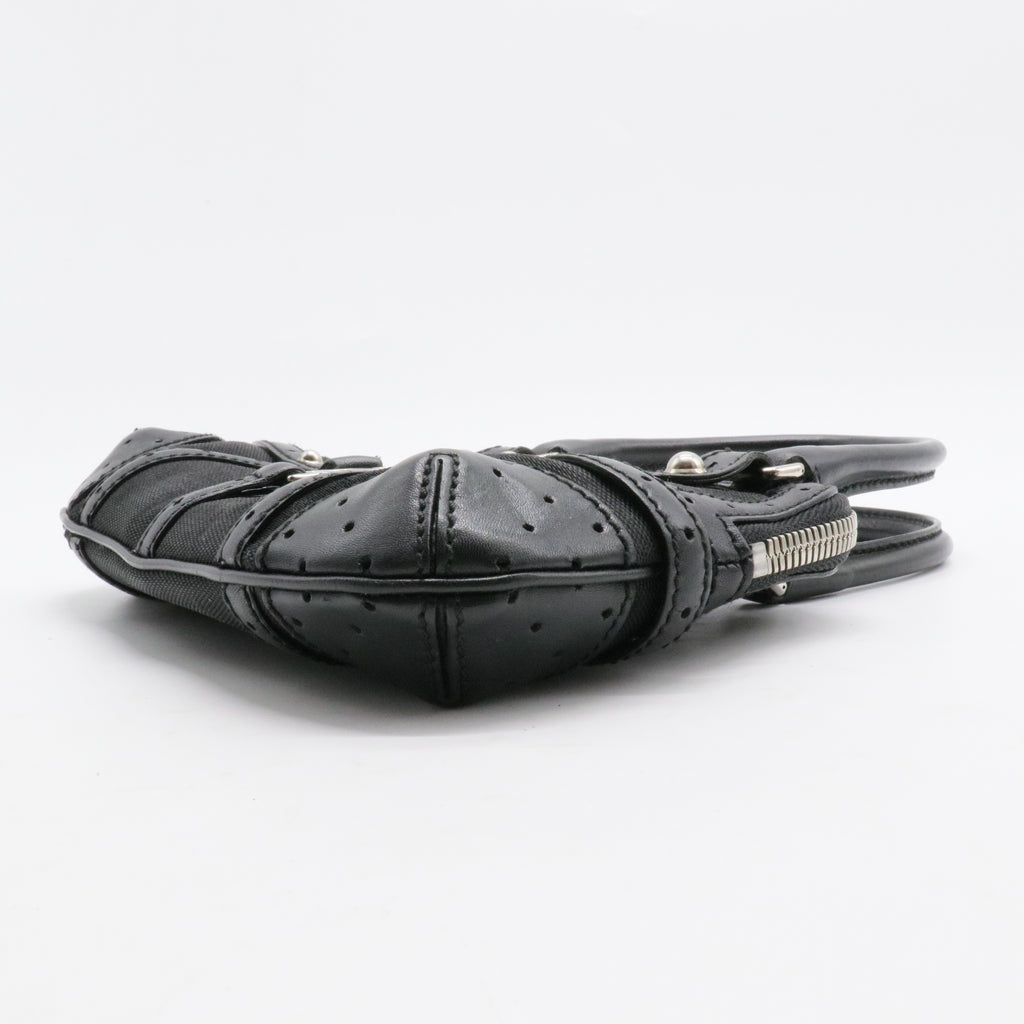 Reins Zip Tote Perforated Leather