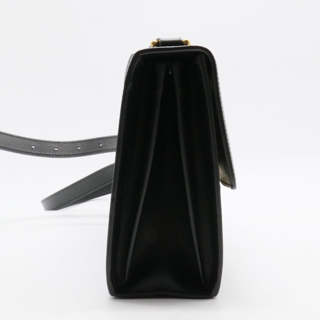 Zumi Flap Shoulder Bag Leather Small