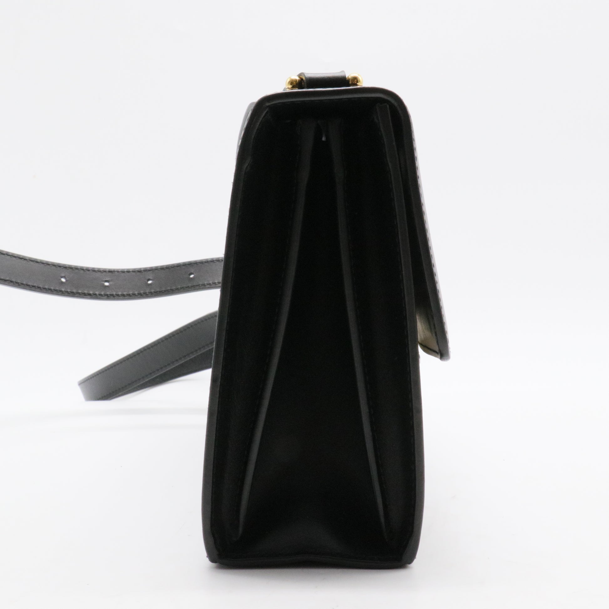 Zumi Flap Shoulder Bag Leather Small
