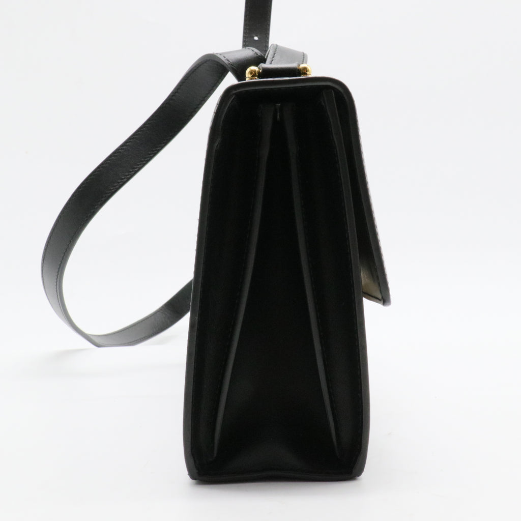 Zumi Flap Shoulder Bag Leather Small