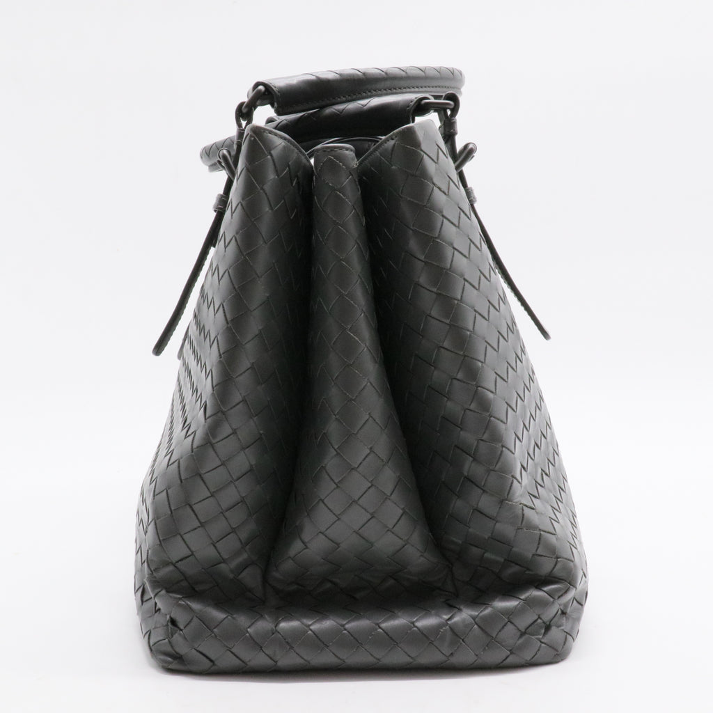 Roma Bag Intrecciato Nappa Medium