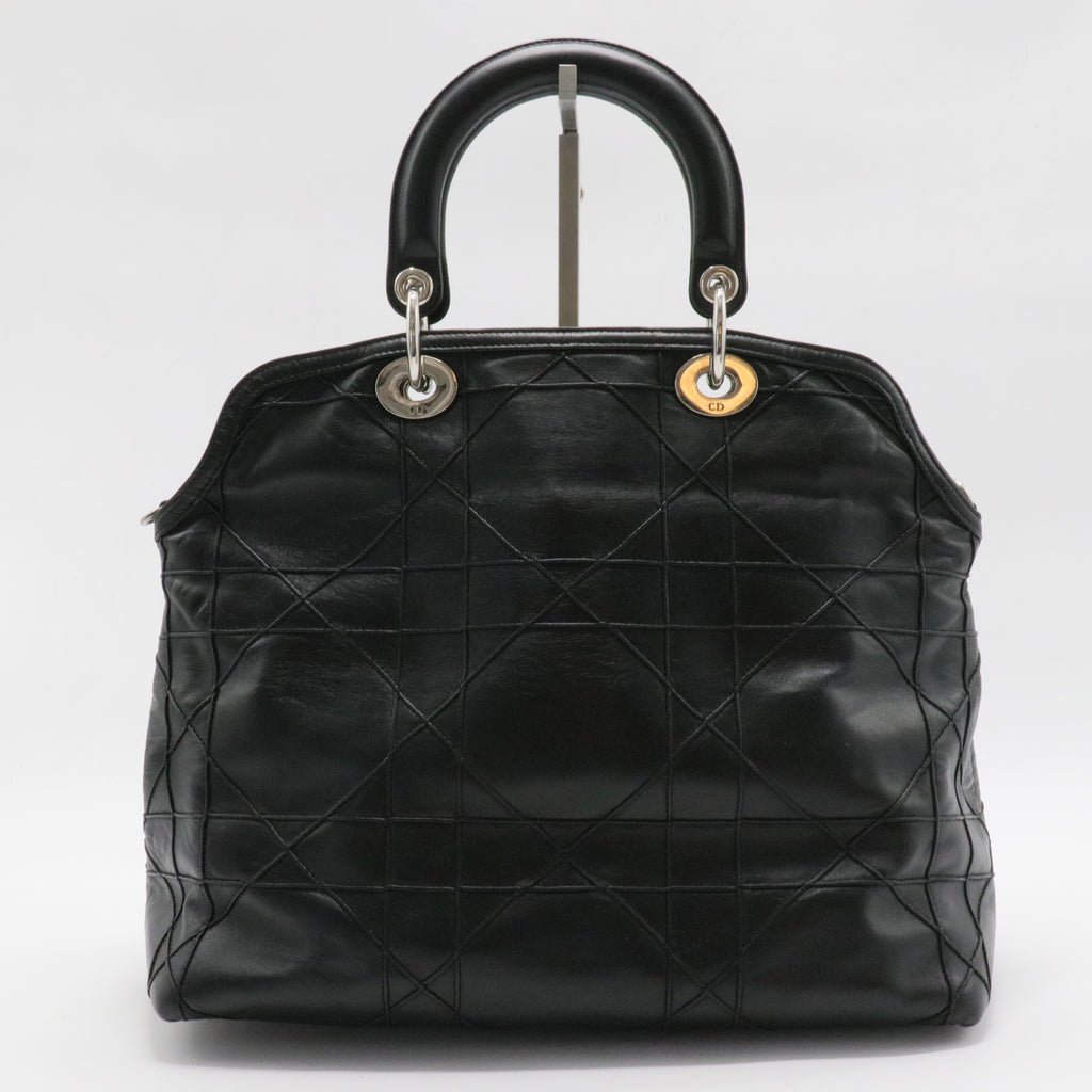 Granville Satchel Cannage Quilt Leather