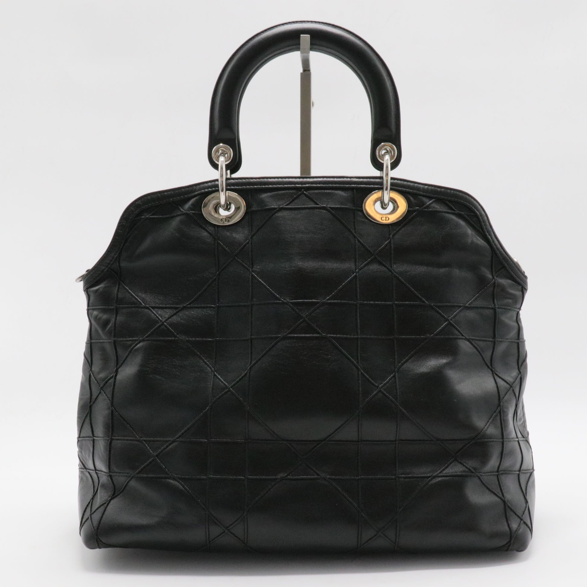 Granville Satchel Cannage Quilt Leather