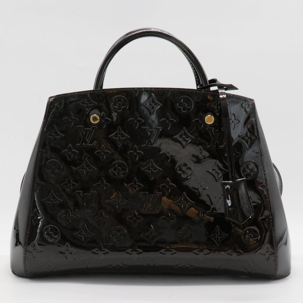 Montaigne Handbag Monogram Vernis MM