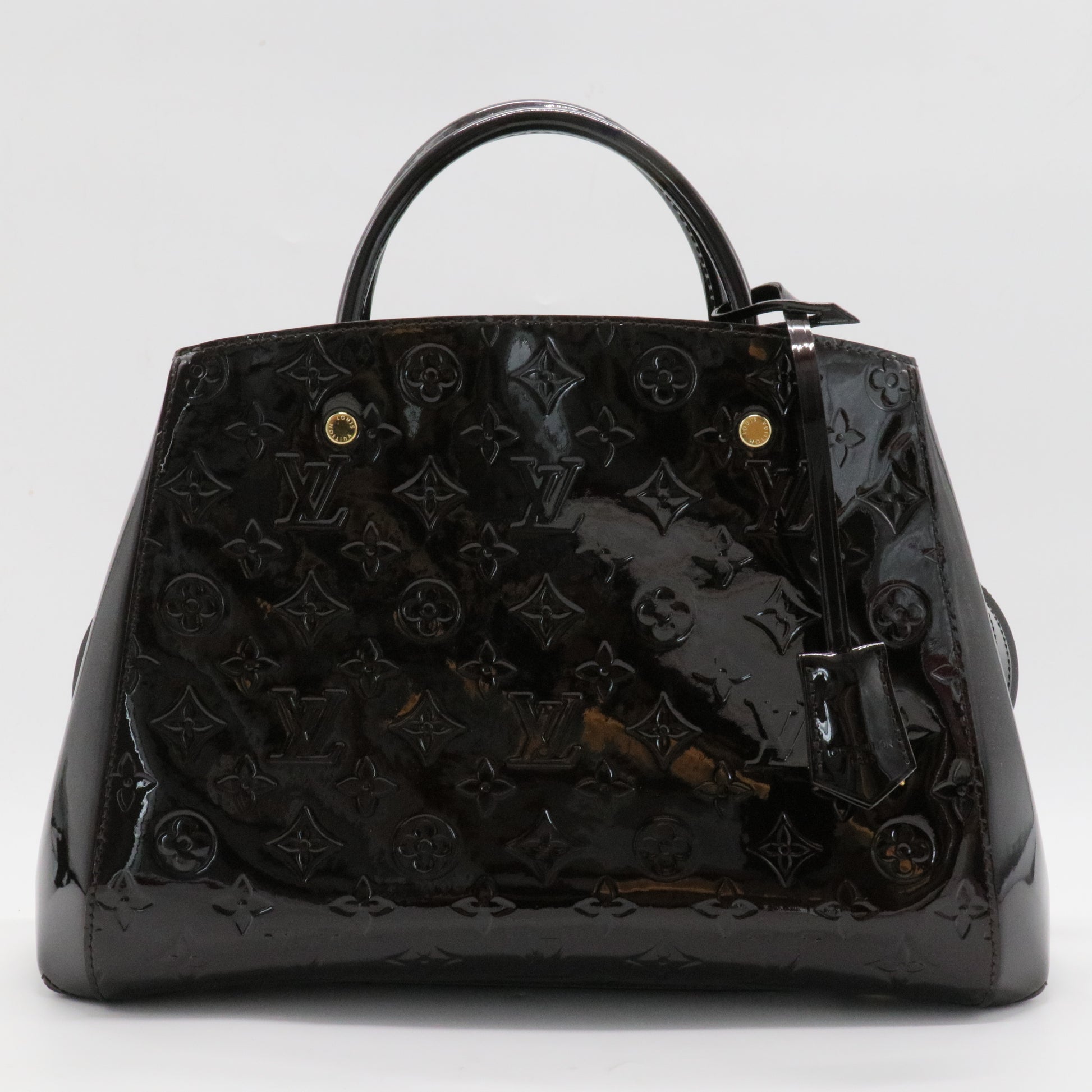 Montaigne Handbag Monogram Vernis MM