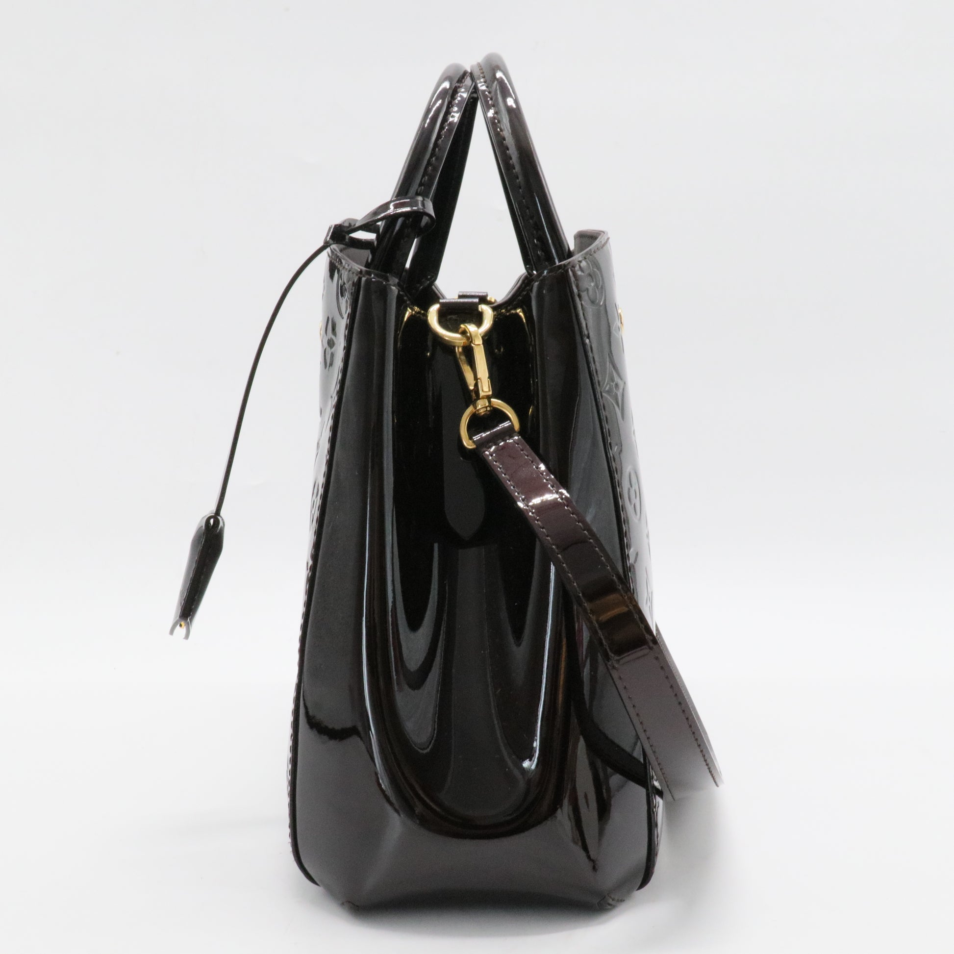 Montaigne Handbag Monogram Vernis MM