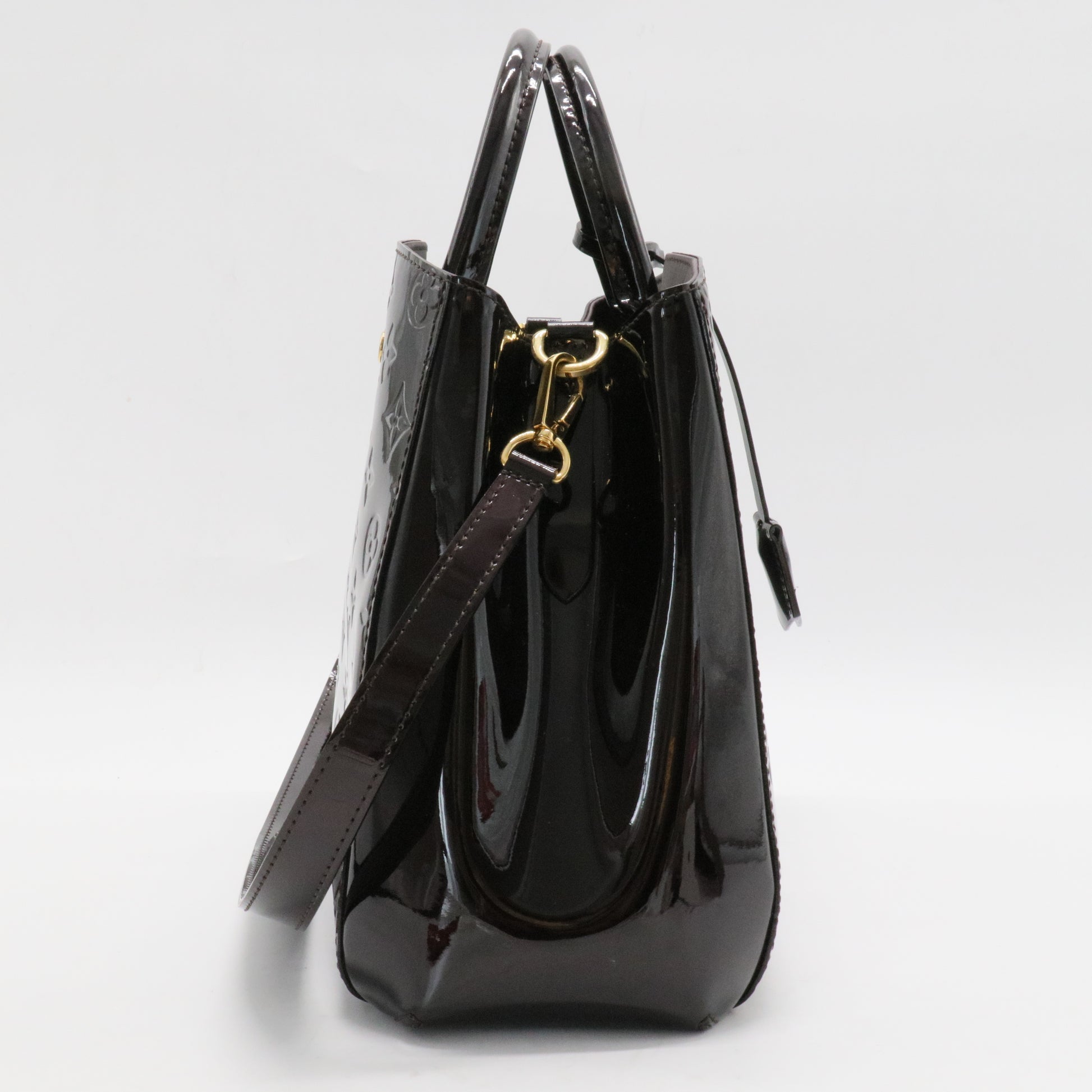Montaigne Handbag Monogram Vernis MM