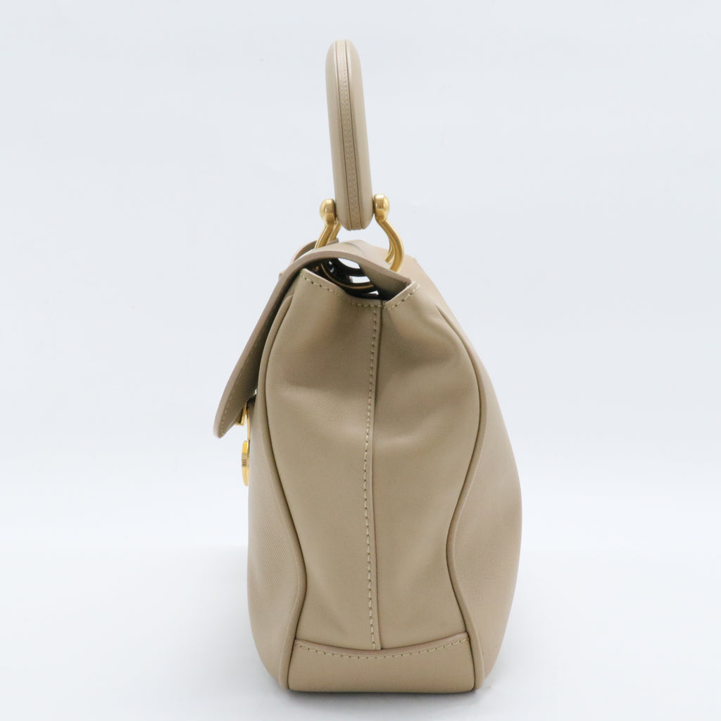 DK88 Top Handle Bag Leather