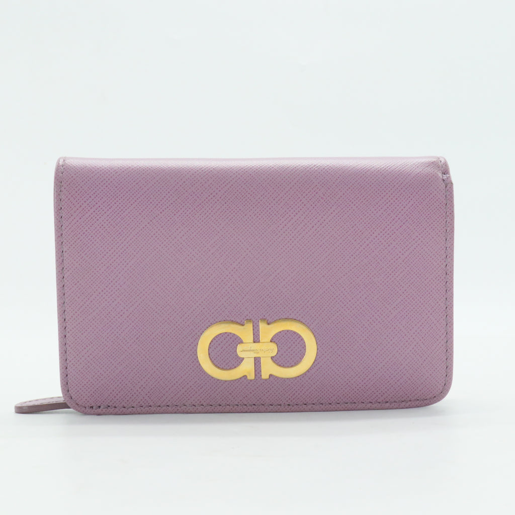 Gancini Wallet Leather