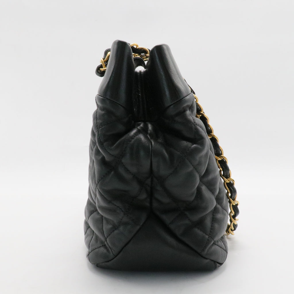 Soft Elegance Tote Quilted Distressed Calfskin Medium