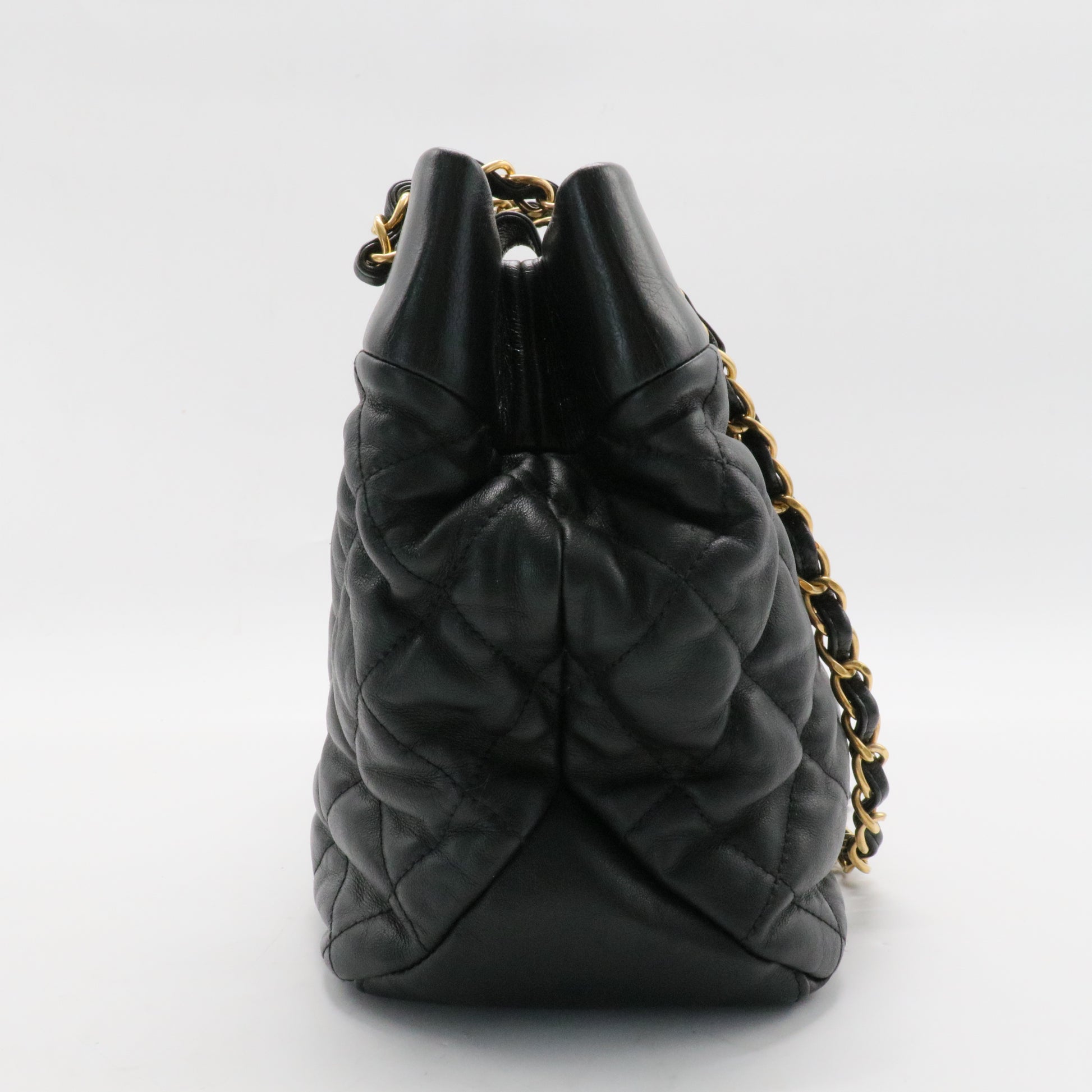 Soft Elegance Tote Quilted Distressed Calfskin Medium