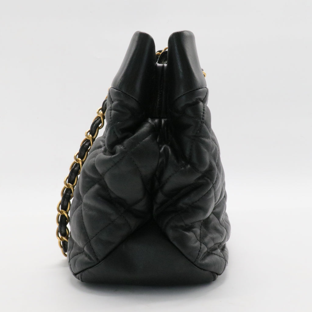 Soft Elegance Tote Quilted Distressed Calfskin Medium