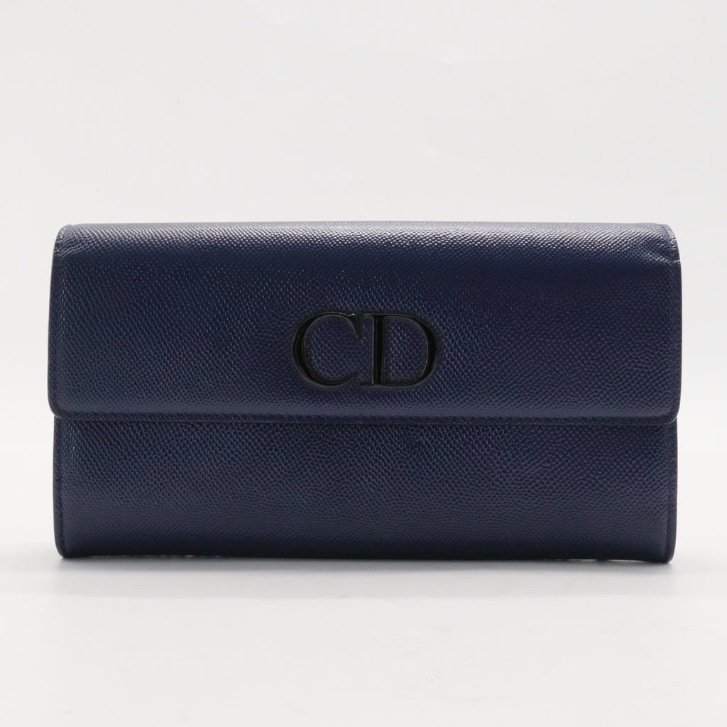 Blue Patent Leather Mania Rendez-Vous Wallet