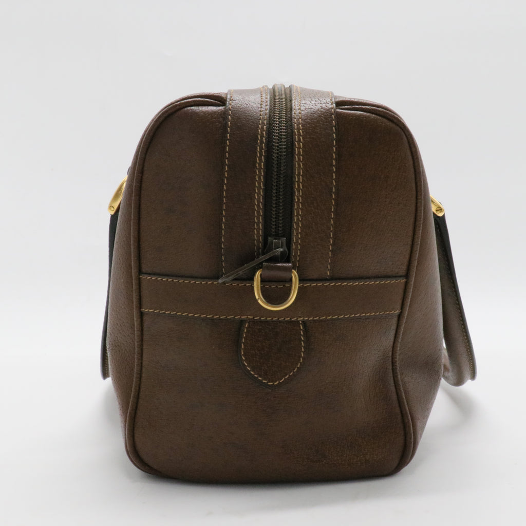 Vintage Web Boston Bag Leather