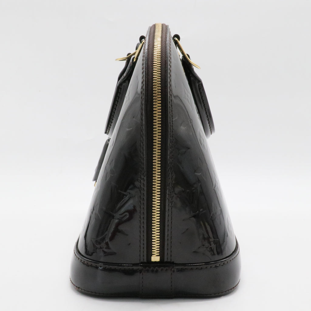 Alma Handbag Monogram Vernis PM