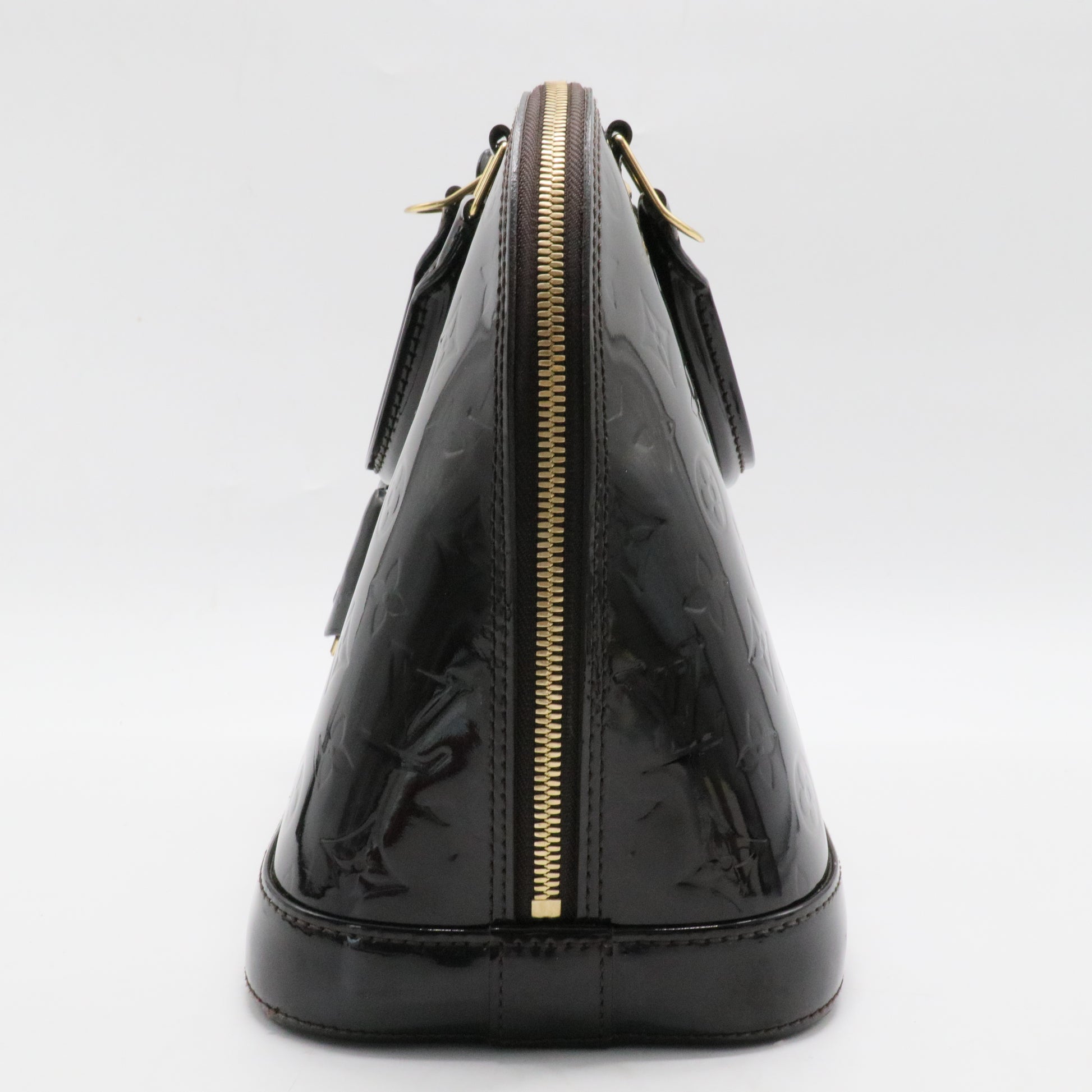 Alma Handbag Monogram Vernis PM