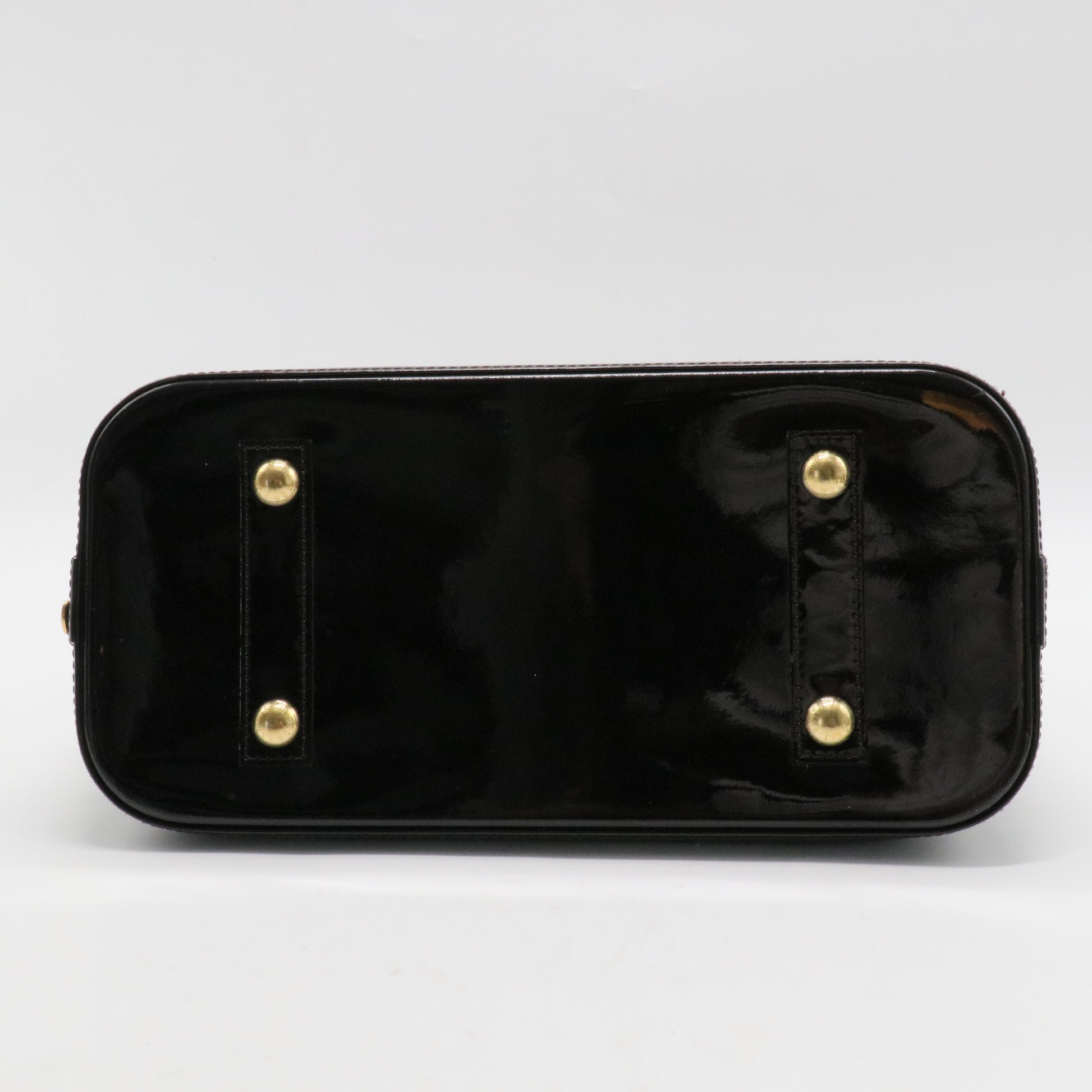 Alma Handbag Monogram Vernis PM