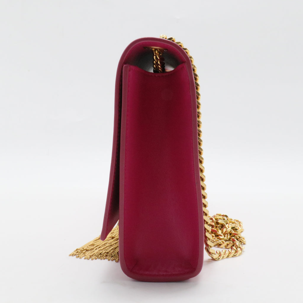 Classic Monogram Tassel Crossbody Bag Leather Medium