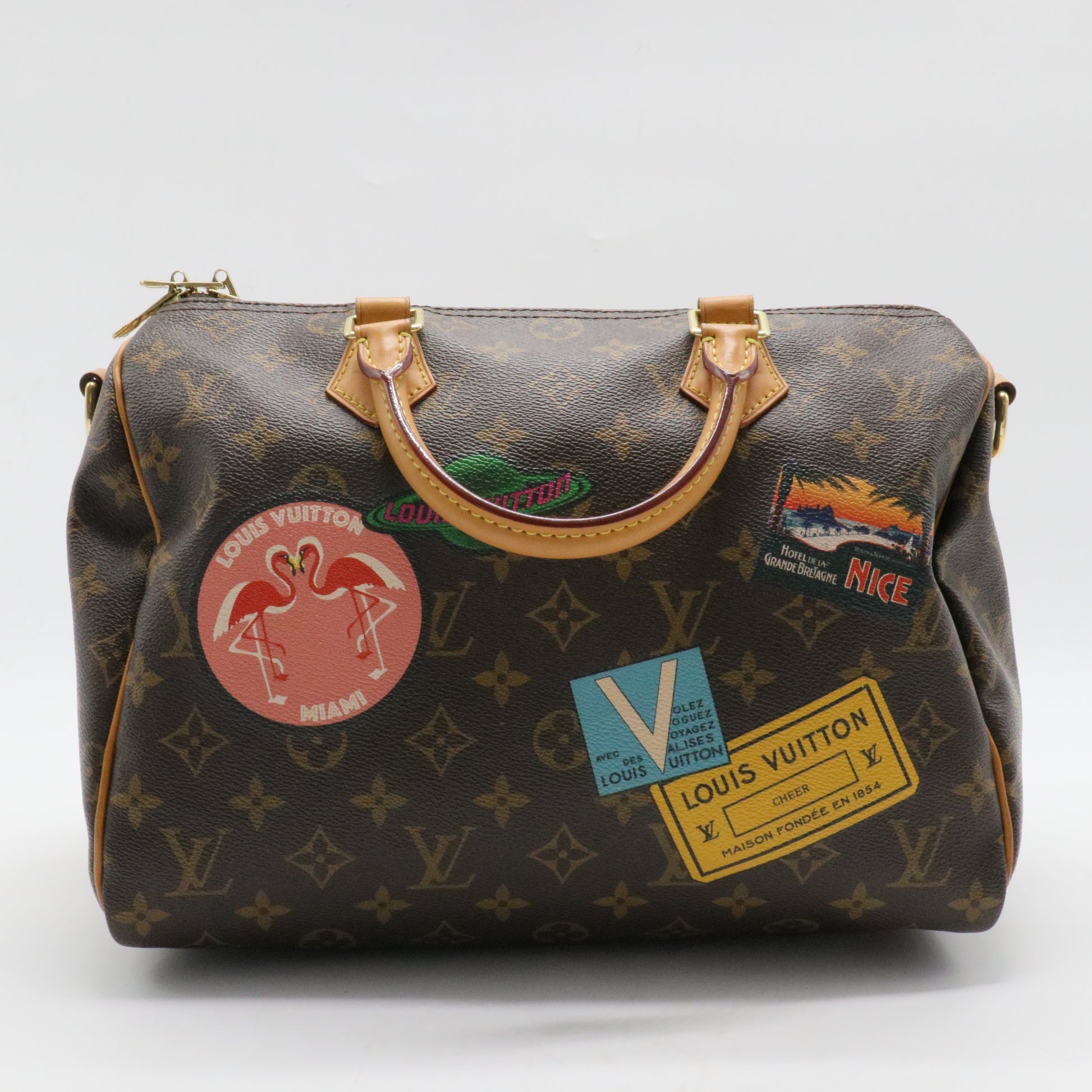Patches Monogram Speedy Bandouliere 30