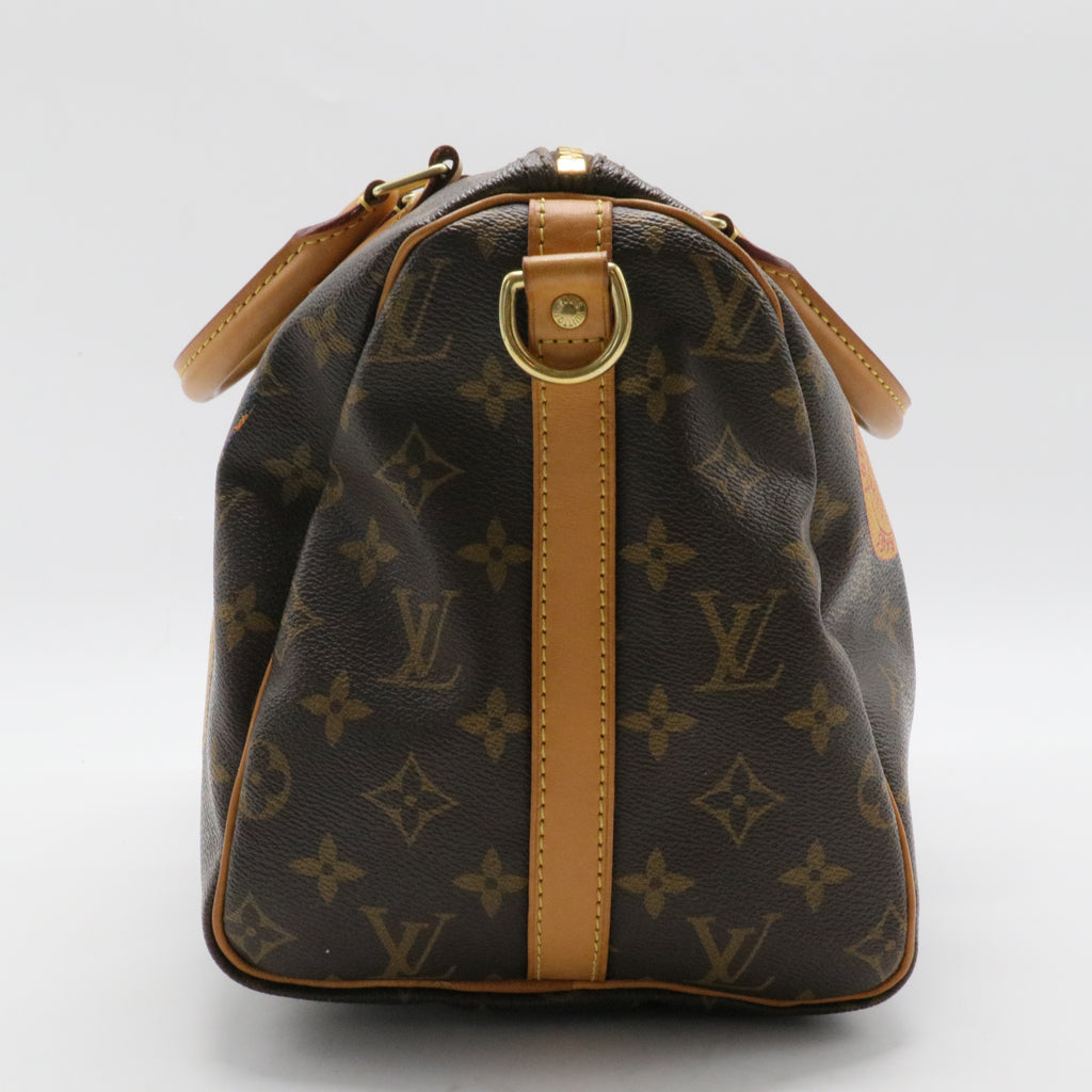 Patches Monogram Speedy Bandouliere 30