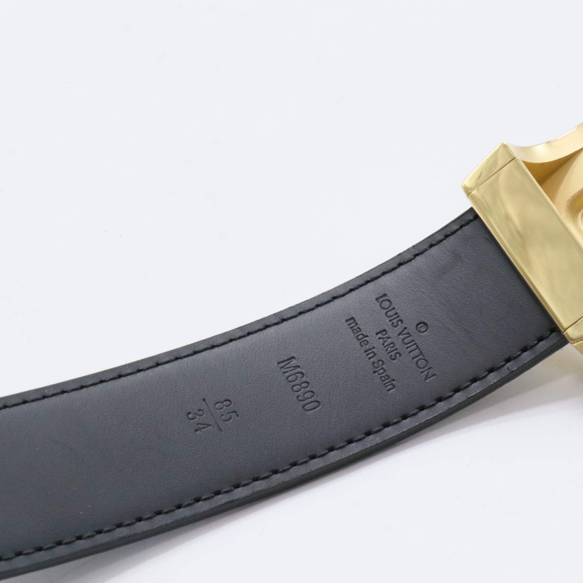 LV Cut Reversible Belt Monogram Multicolor and Leather