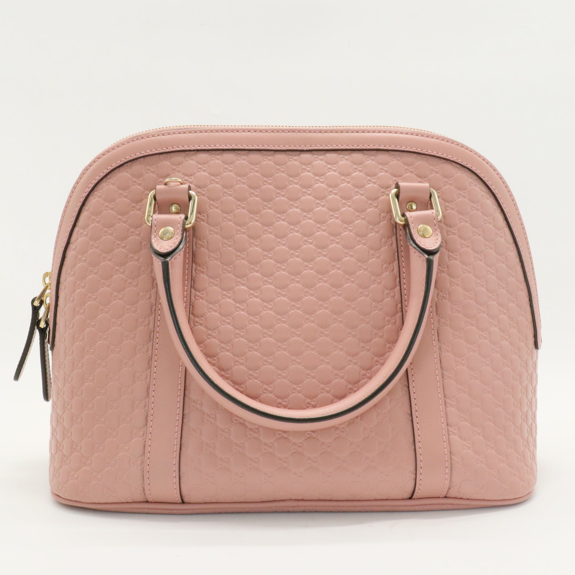 Dome Satchel Microguccissima Leather Small