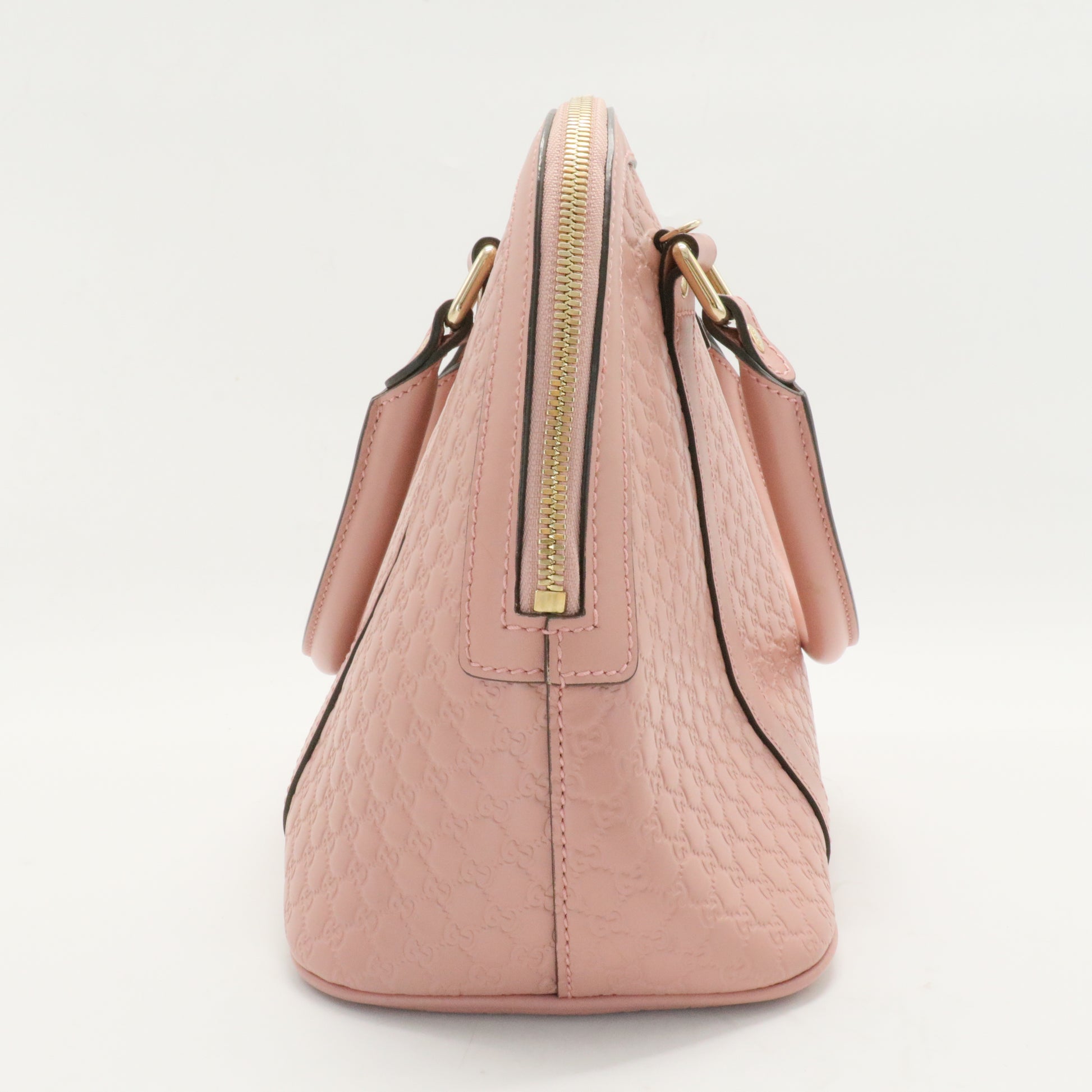 Dome Satchel Microguccissima Leather Small