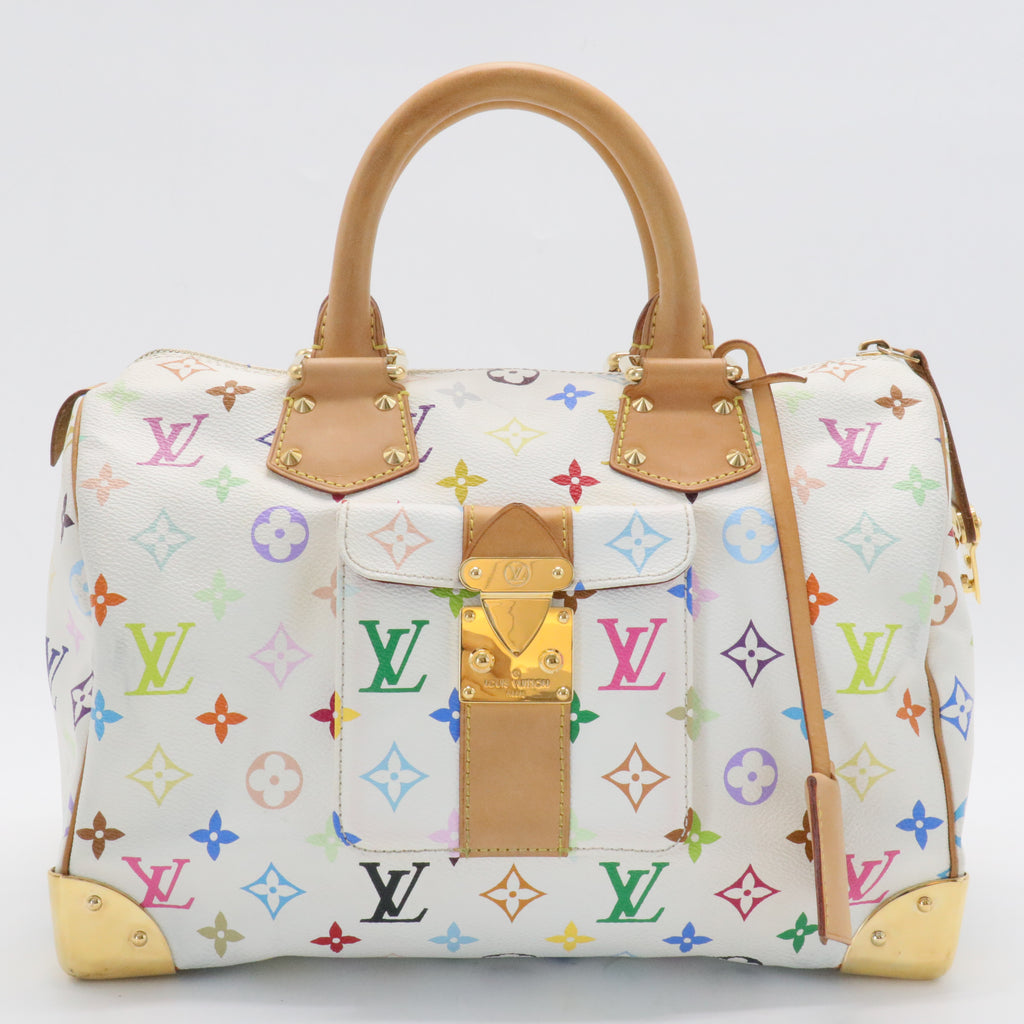 Speedy Handbag Monogram Multicolor 30