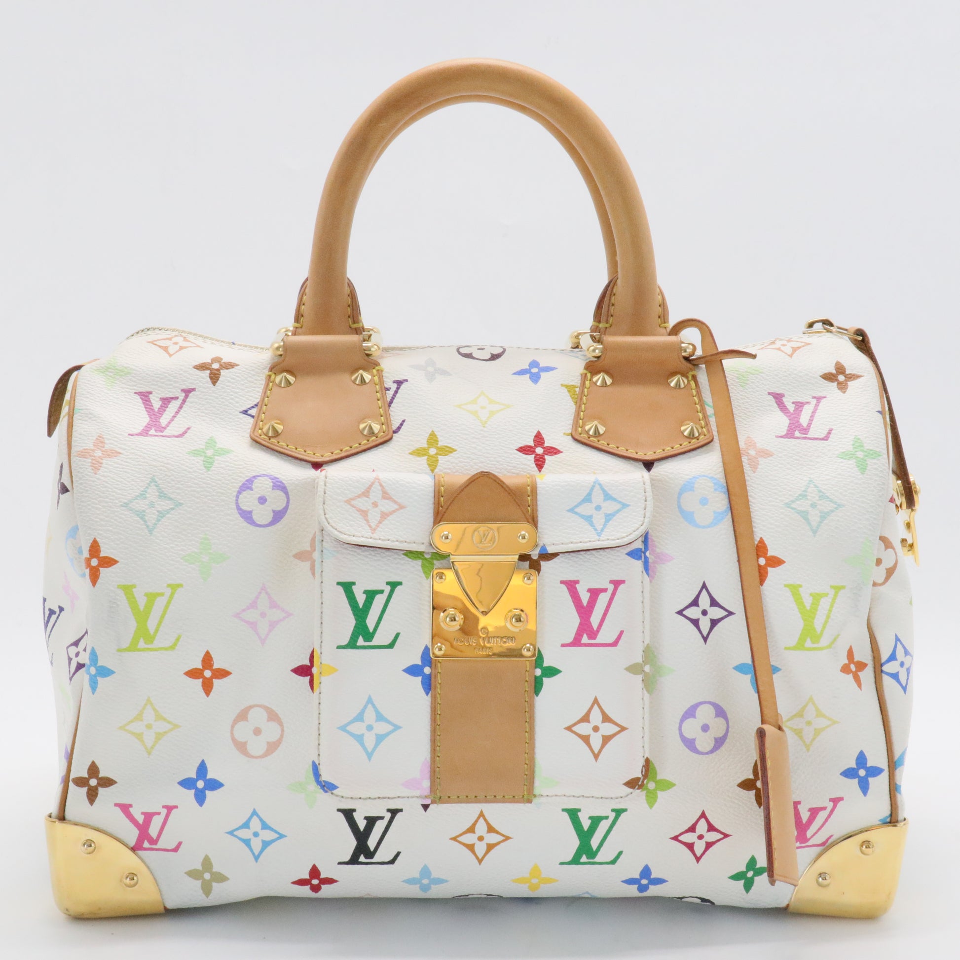 Speedy Handbag Monogram Multicolor 30