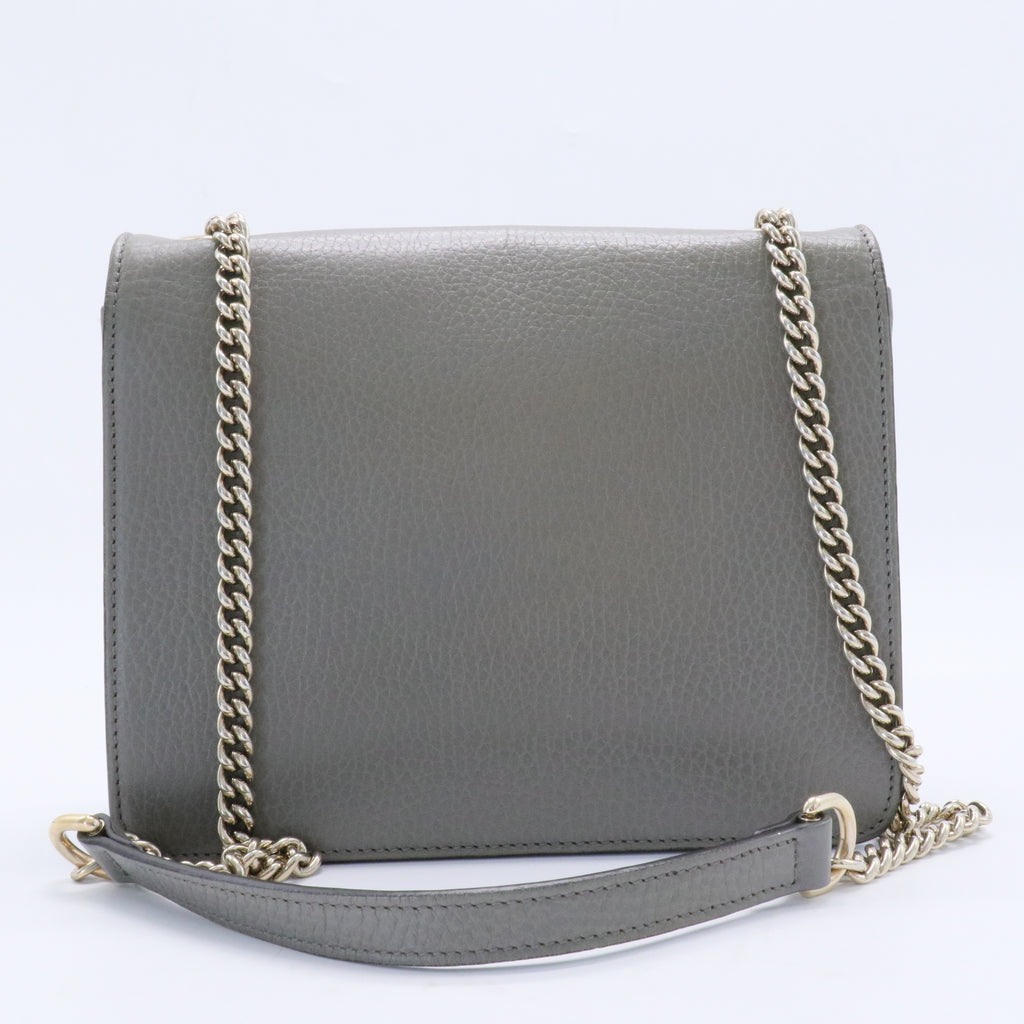 Interlocking Shoulder Bag Leather Small