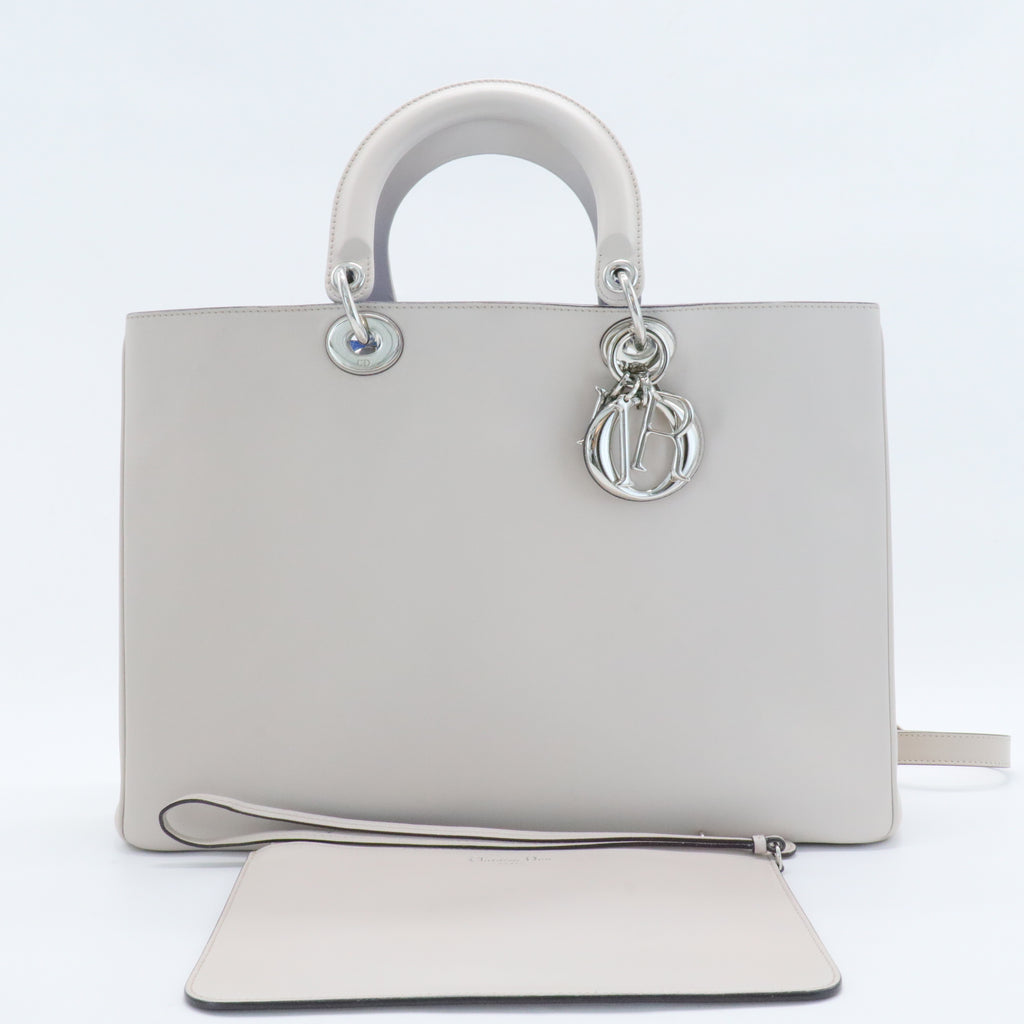 Diorissimo Tote Pebbled Leather Large