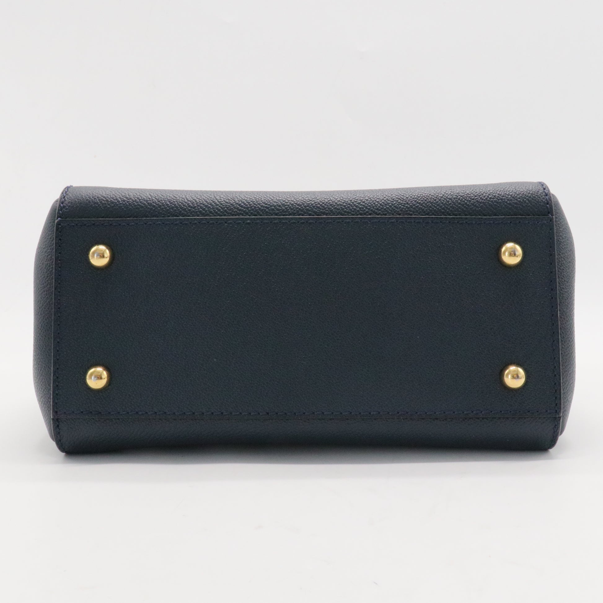 Buckle Tote Leather Small